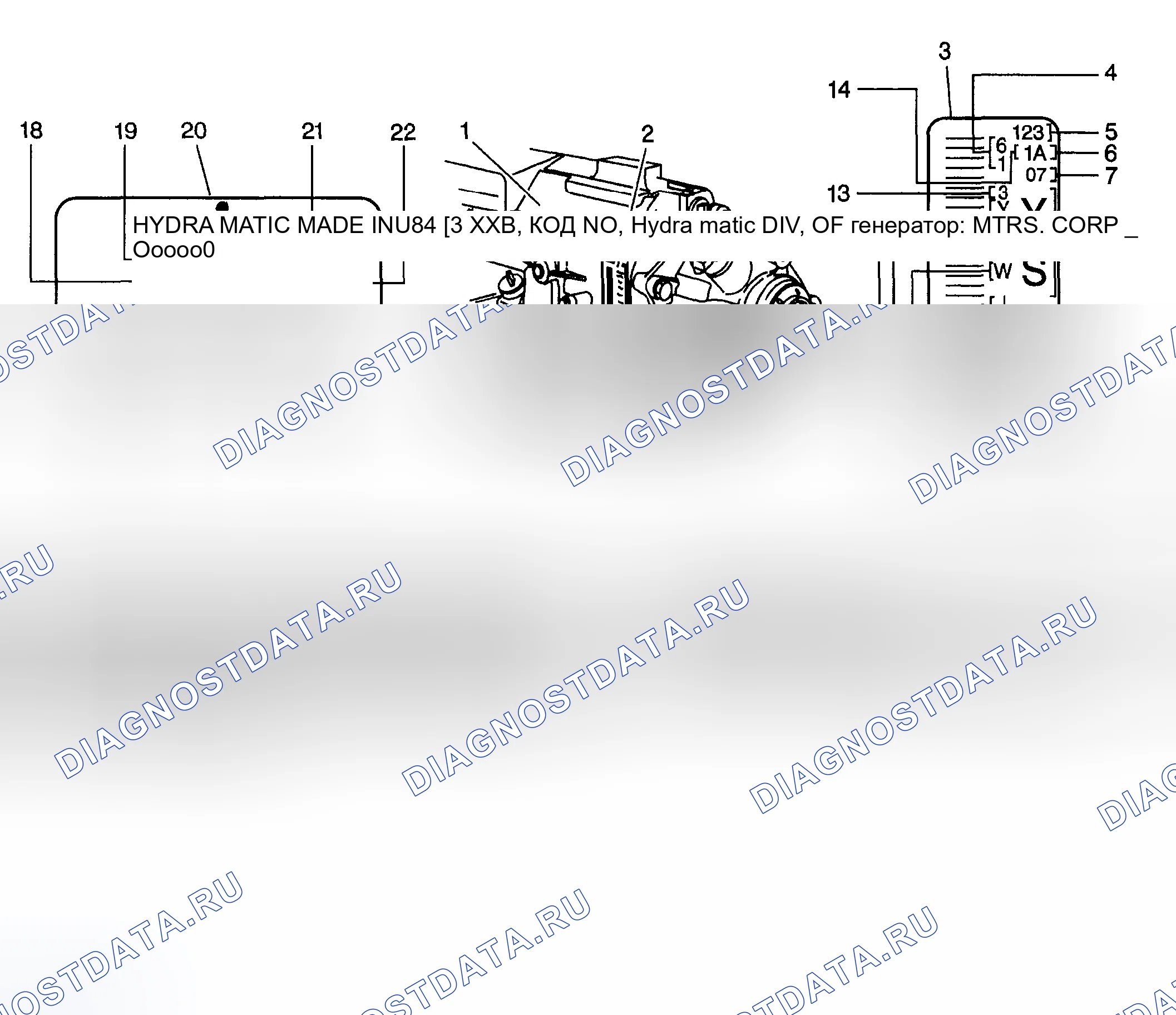 Рис. 448: Идентификационная информация передачи. Hyundai Venue I