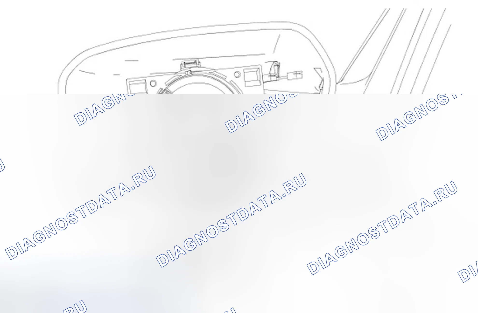 Рис. 63: Лужевая лампа. Ford Fusion I рестайлинг