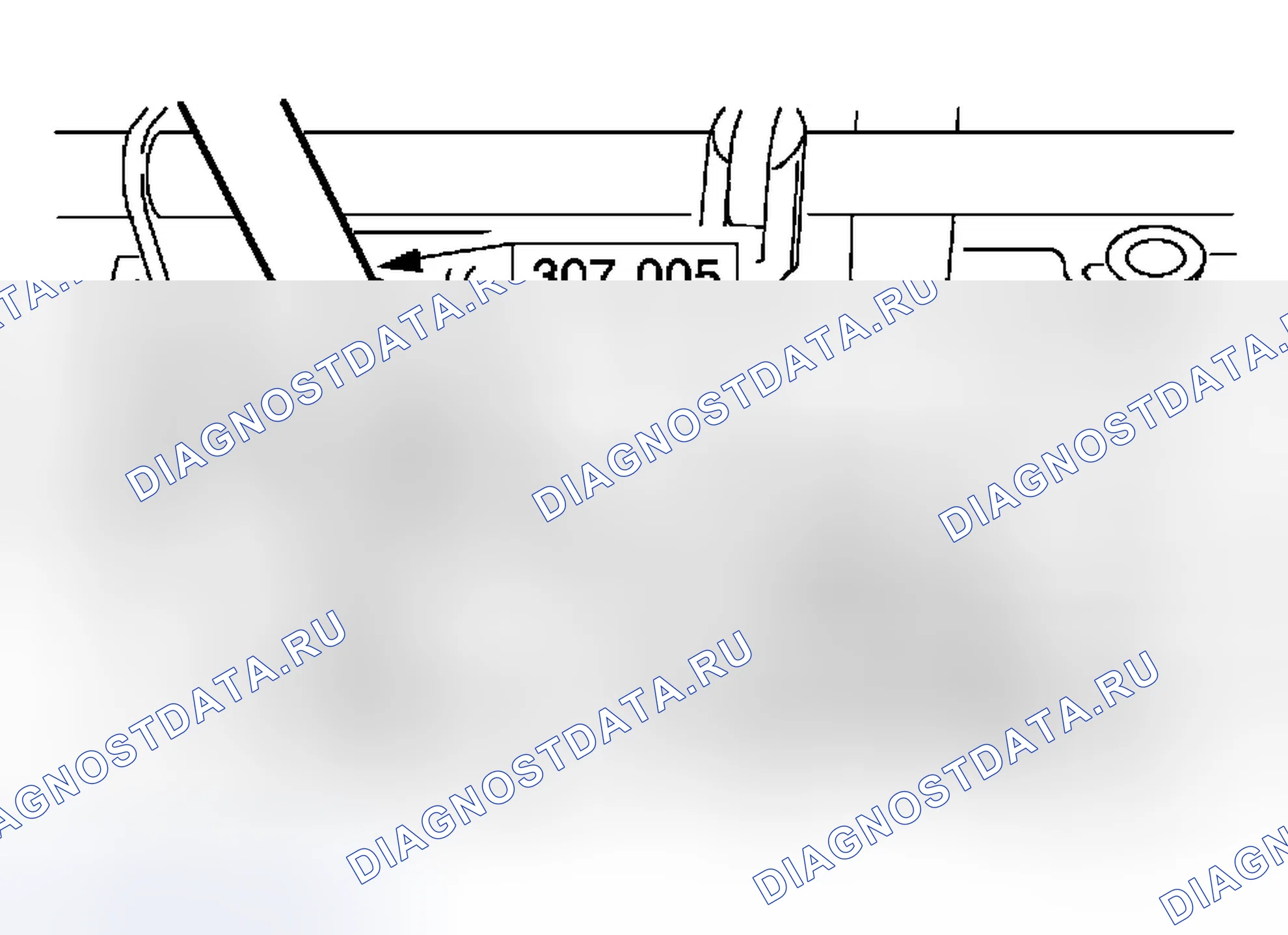 Рис. 933: Демонтаж. Ford Focus I рестайлинг