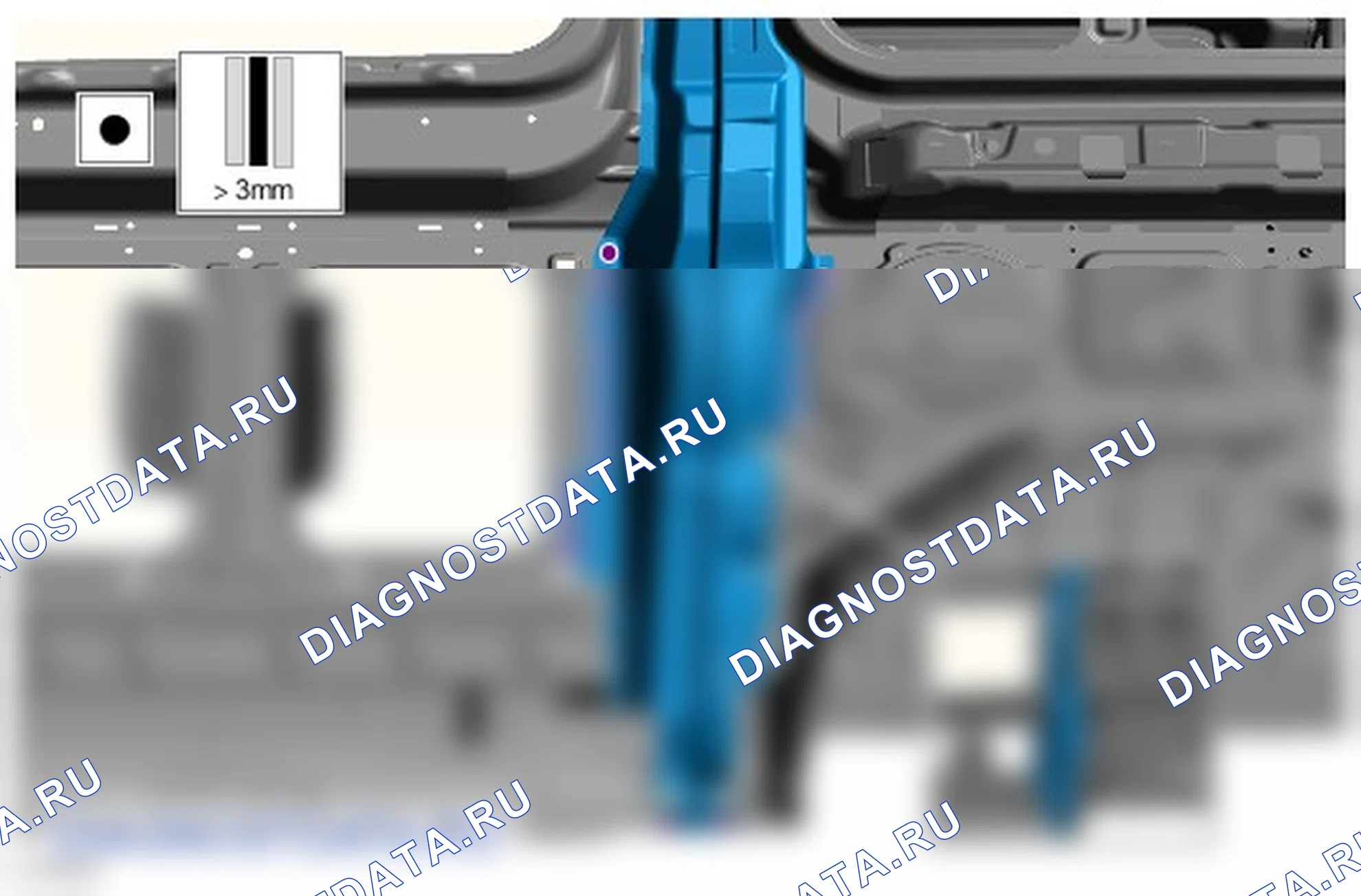 Как снять и установить усилитель задней стойки кузова. Ford Transit VIII