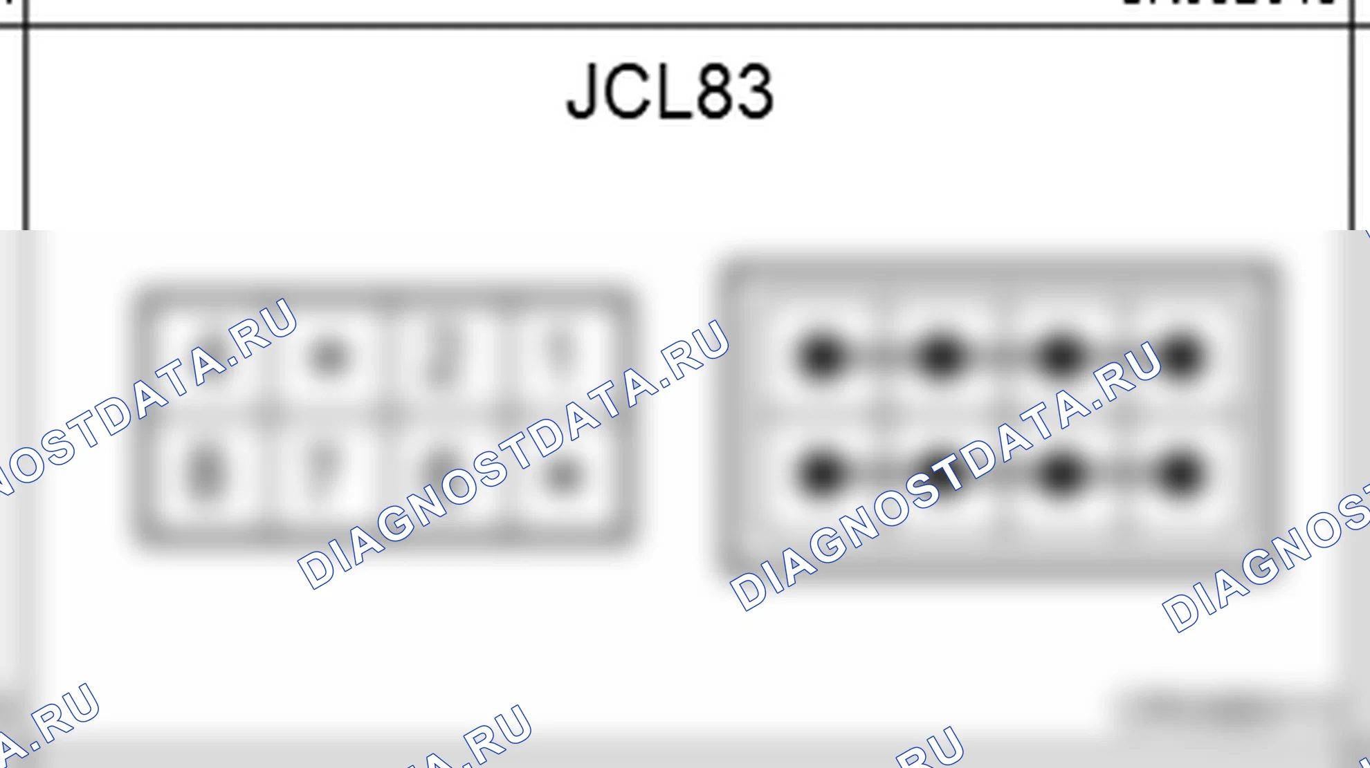 Распиновка разъёма JCL83 — joint connectors. Hyundai Genesis Coupe(Bk)-U.S. I
