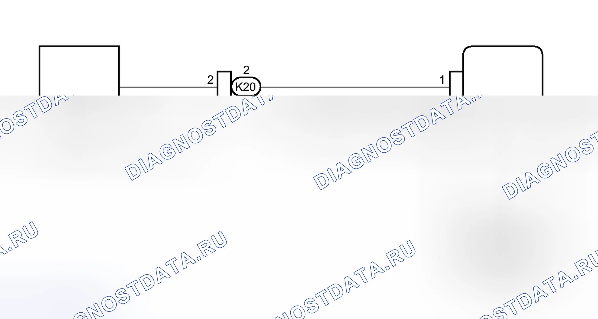 Рис. 484: электросхема. Toyota Avalon XX40