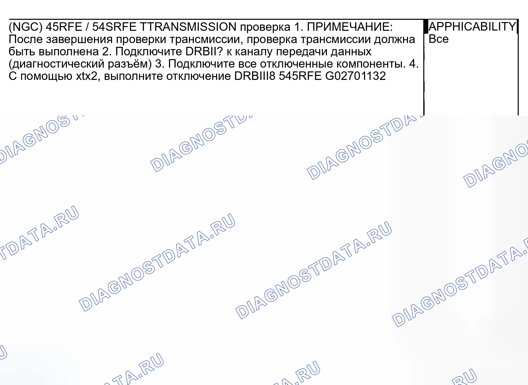 Рис. 434: ПРОВЕРОЧНЫЕ ИСПЫТАНИЯ. Dodge Pickup R1500 