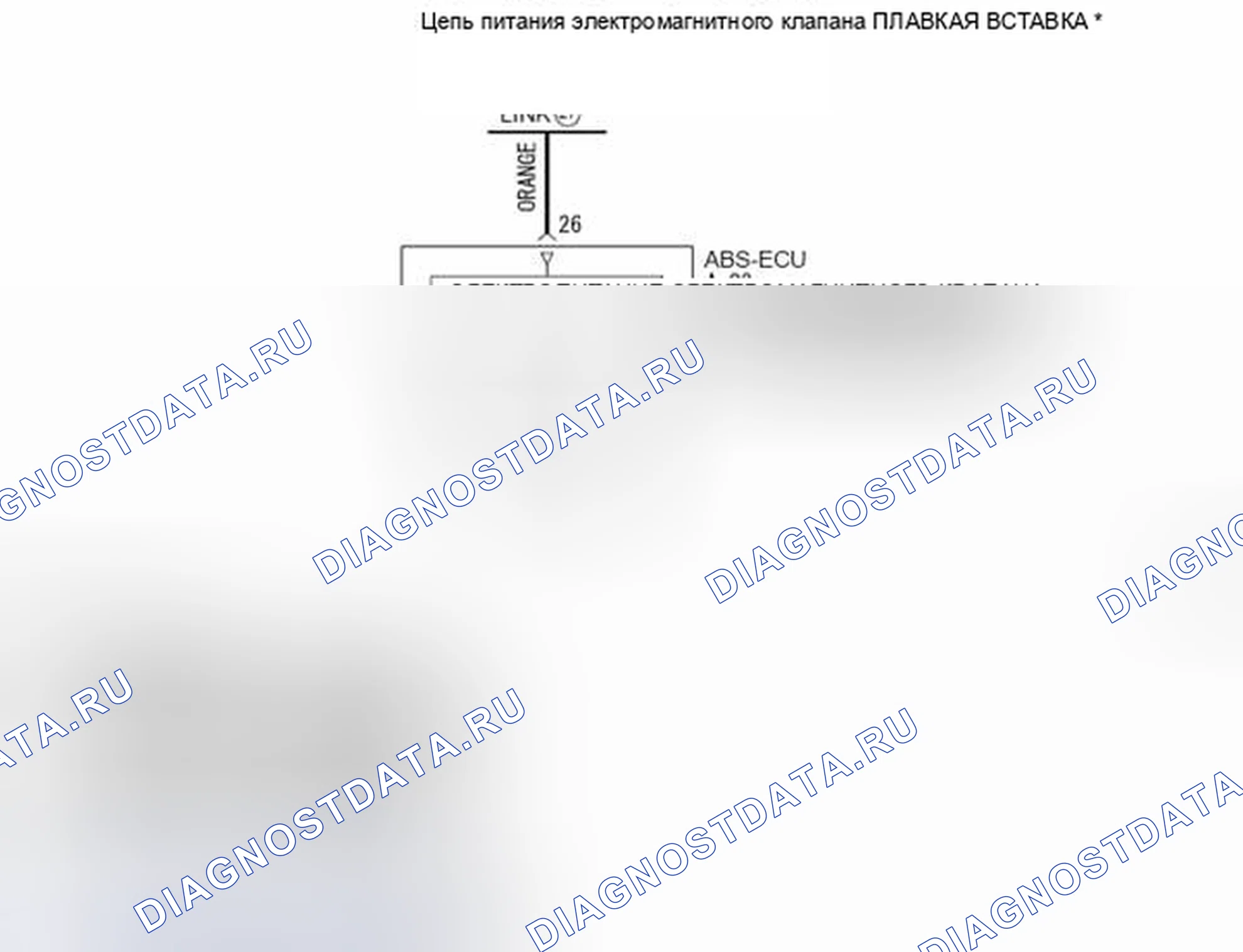 Рис. 135: C2104 расшифровка кода ошибки: неисправность цепи питания. Honda Domani MB