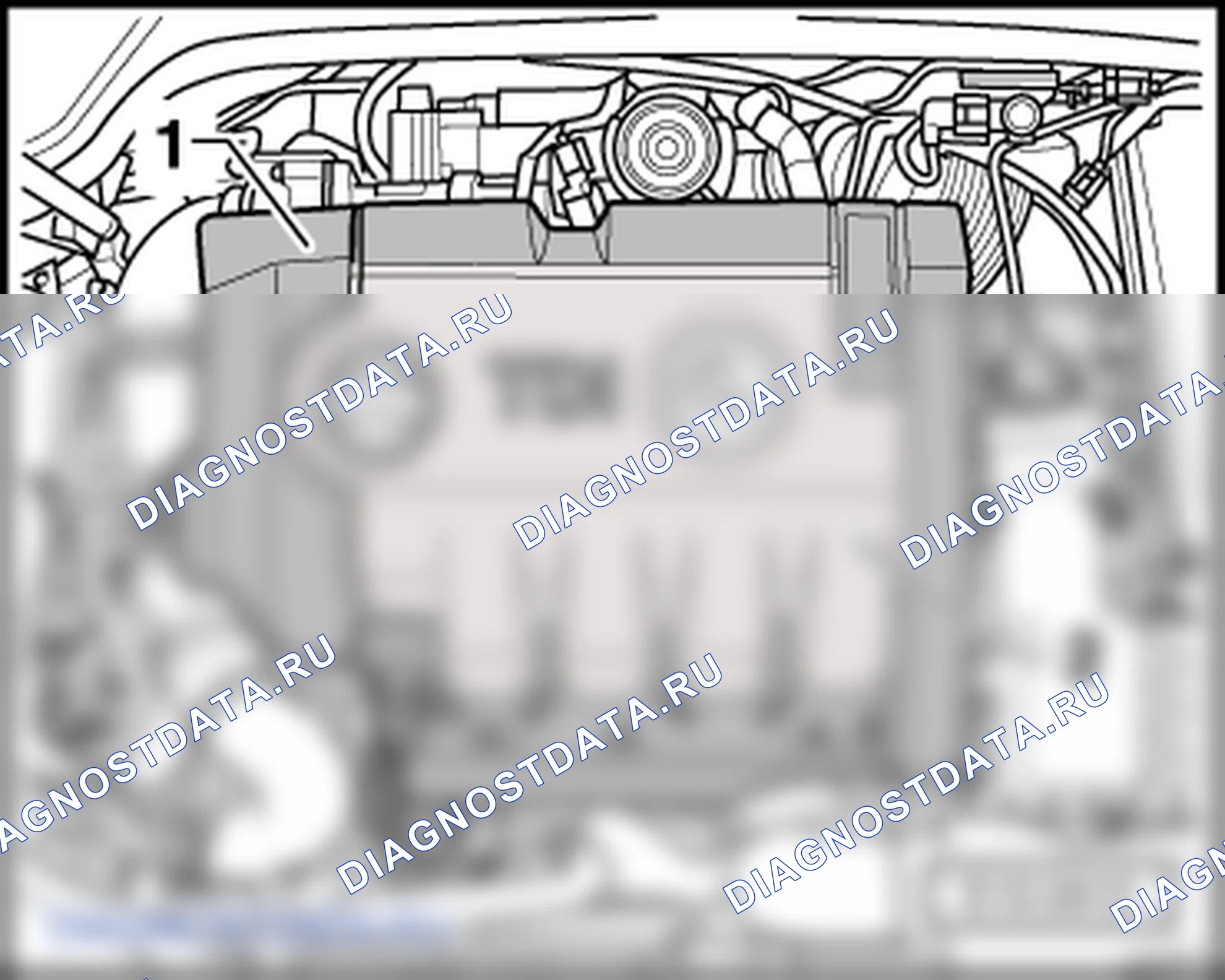 Как снять и установить двигатель (2,0/103 кВт TDI PD, 2,0/100 кВт TDI PD). Skoda Octavia Ii