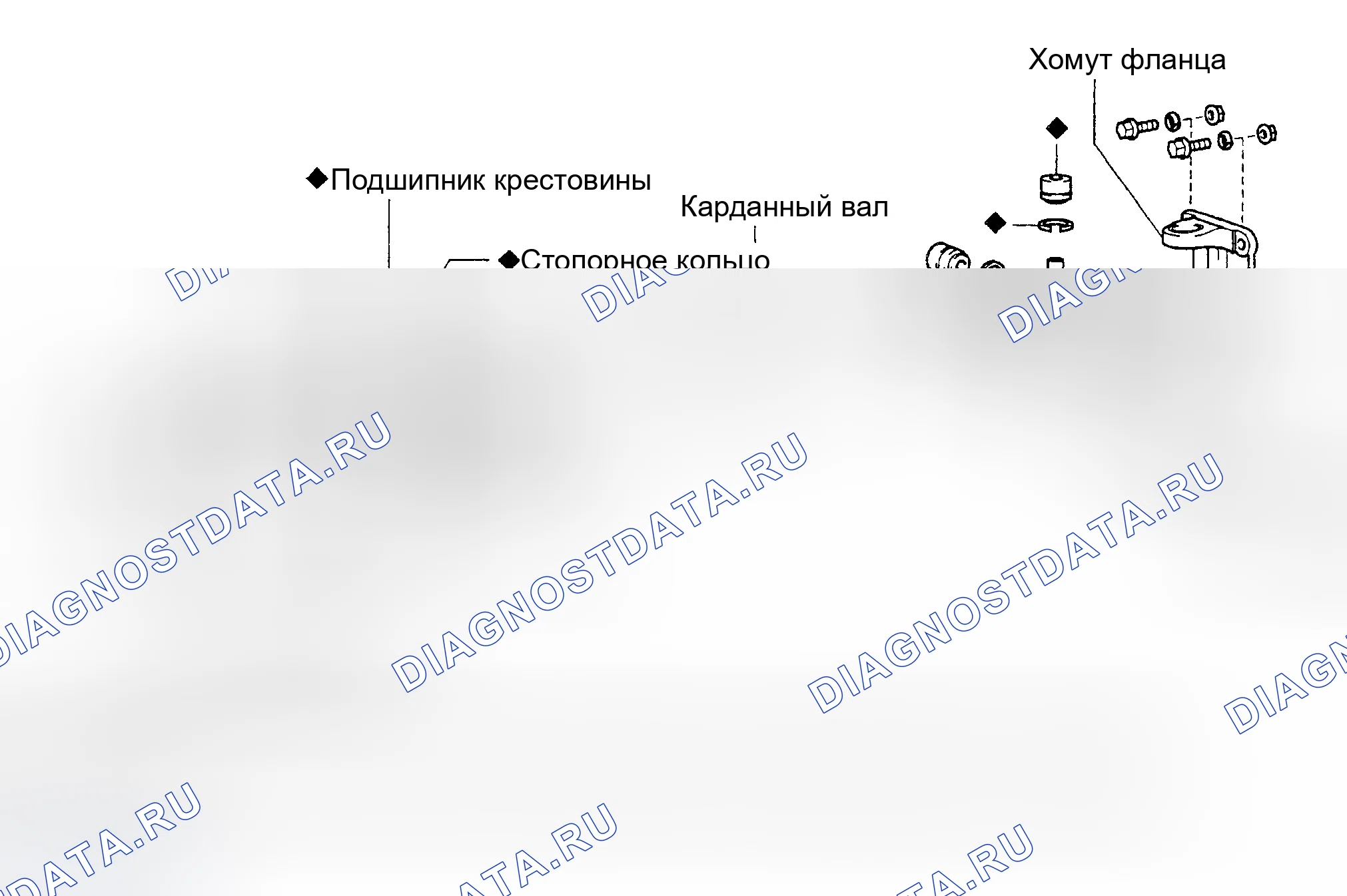 Рис. 37: РАСПОЛОЖЕНИЕ КОМПОНЕНТОВ. Toyota 4Runner III