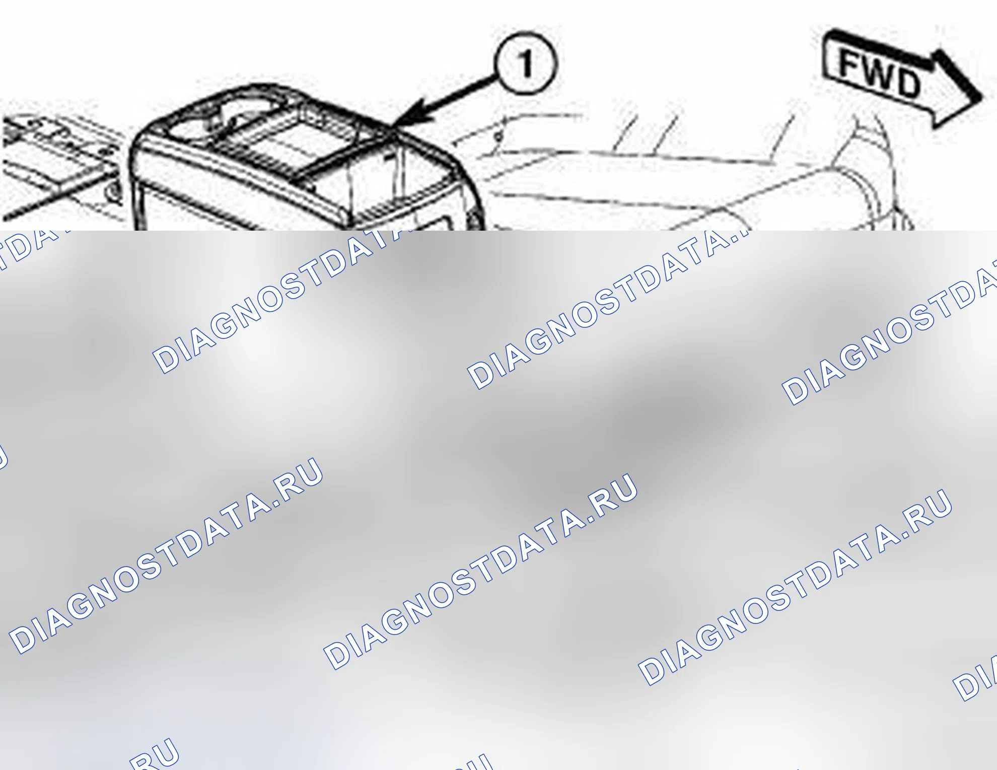 Рис. 159: НАПОЛЬНАЯ КОНСОЛЬ PREMIUM. Chrysler Town & Country V рестайлинг
