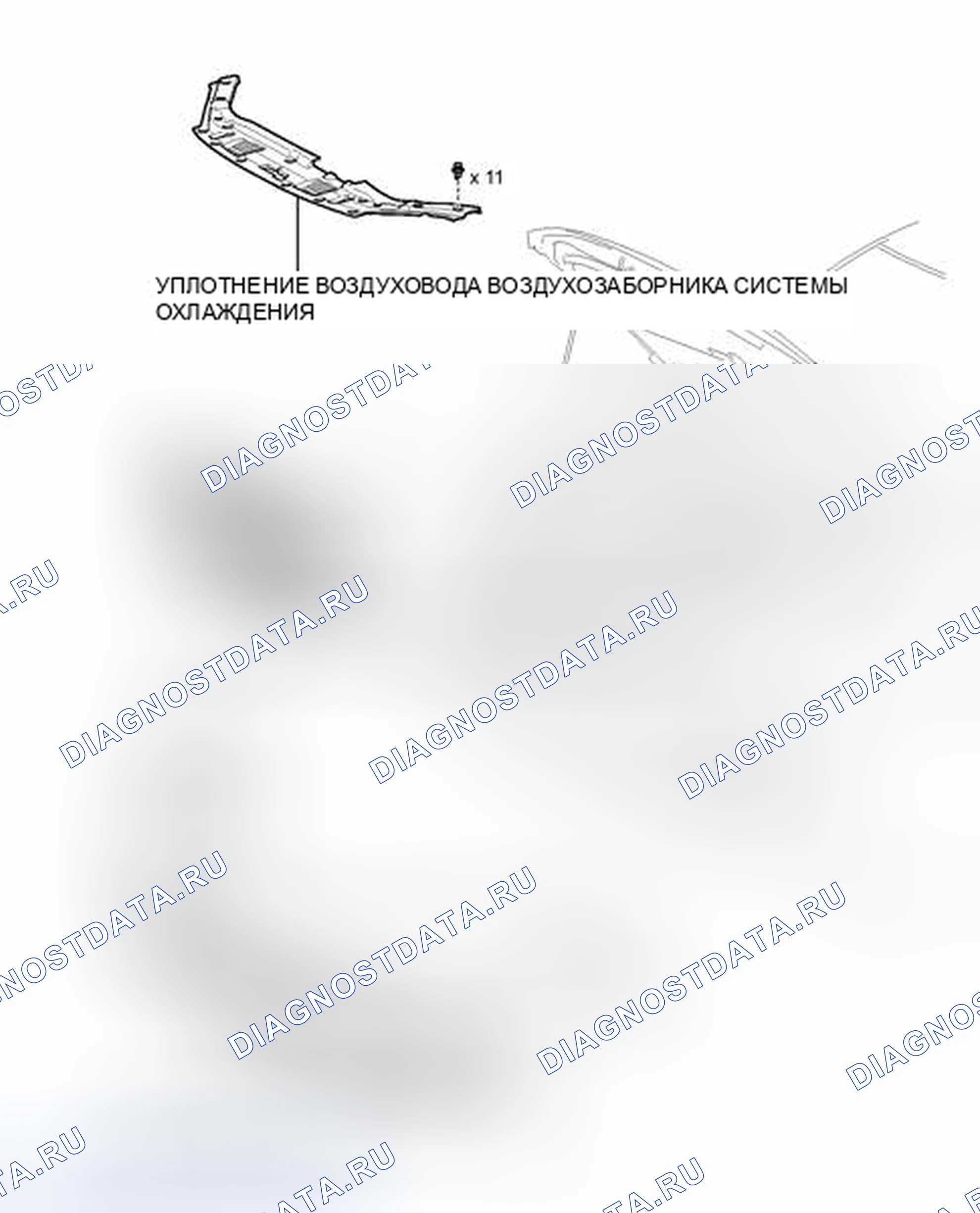Рис. 525: ИЛЛЮСТРАЦИЯ. Toyota Highlander II рестайлинг