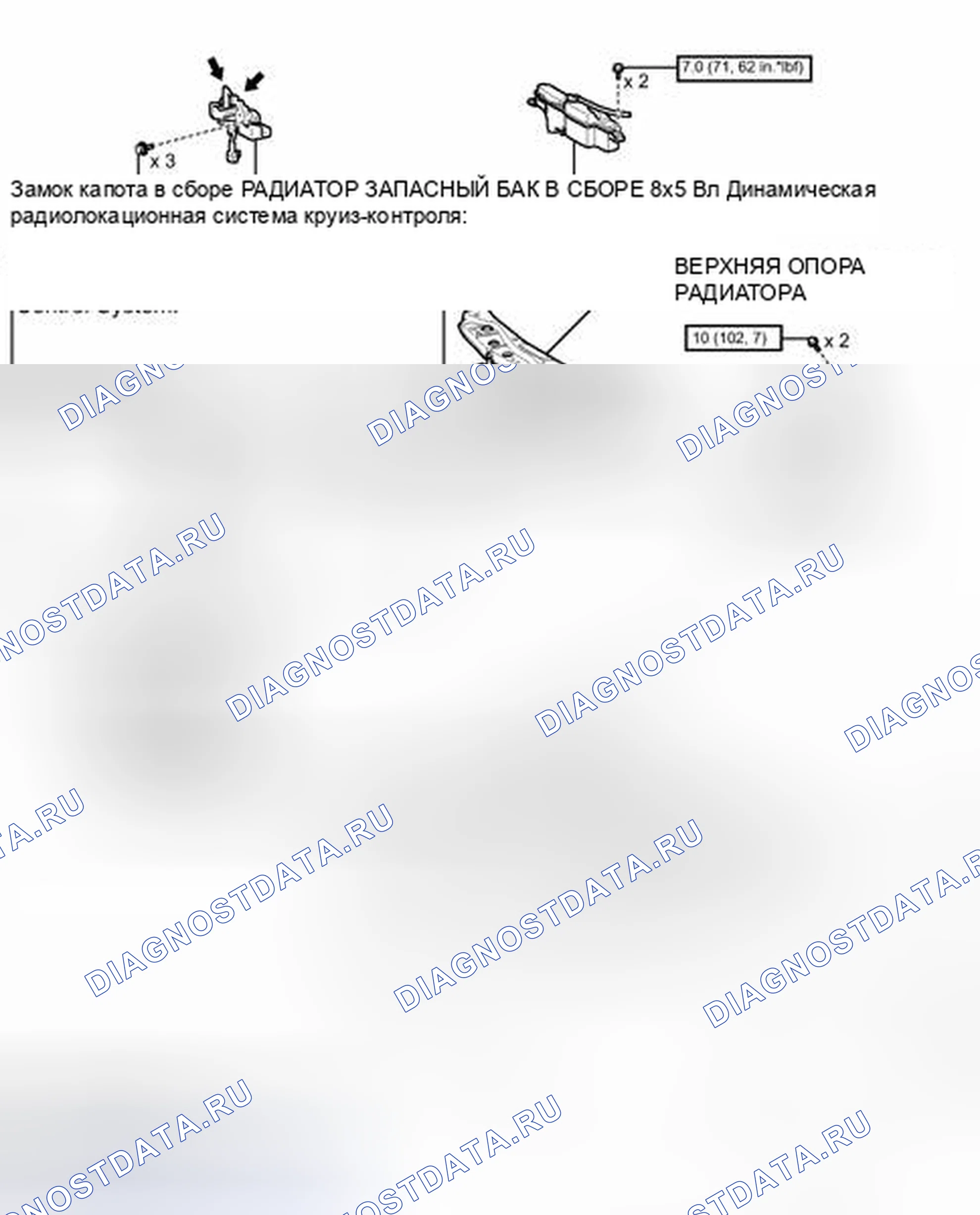 Рис. 27: ИЛЛЮСТРАЦИЯ. Toyota Avalon XX40