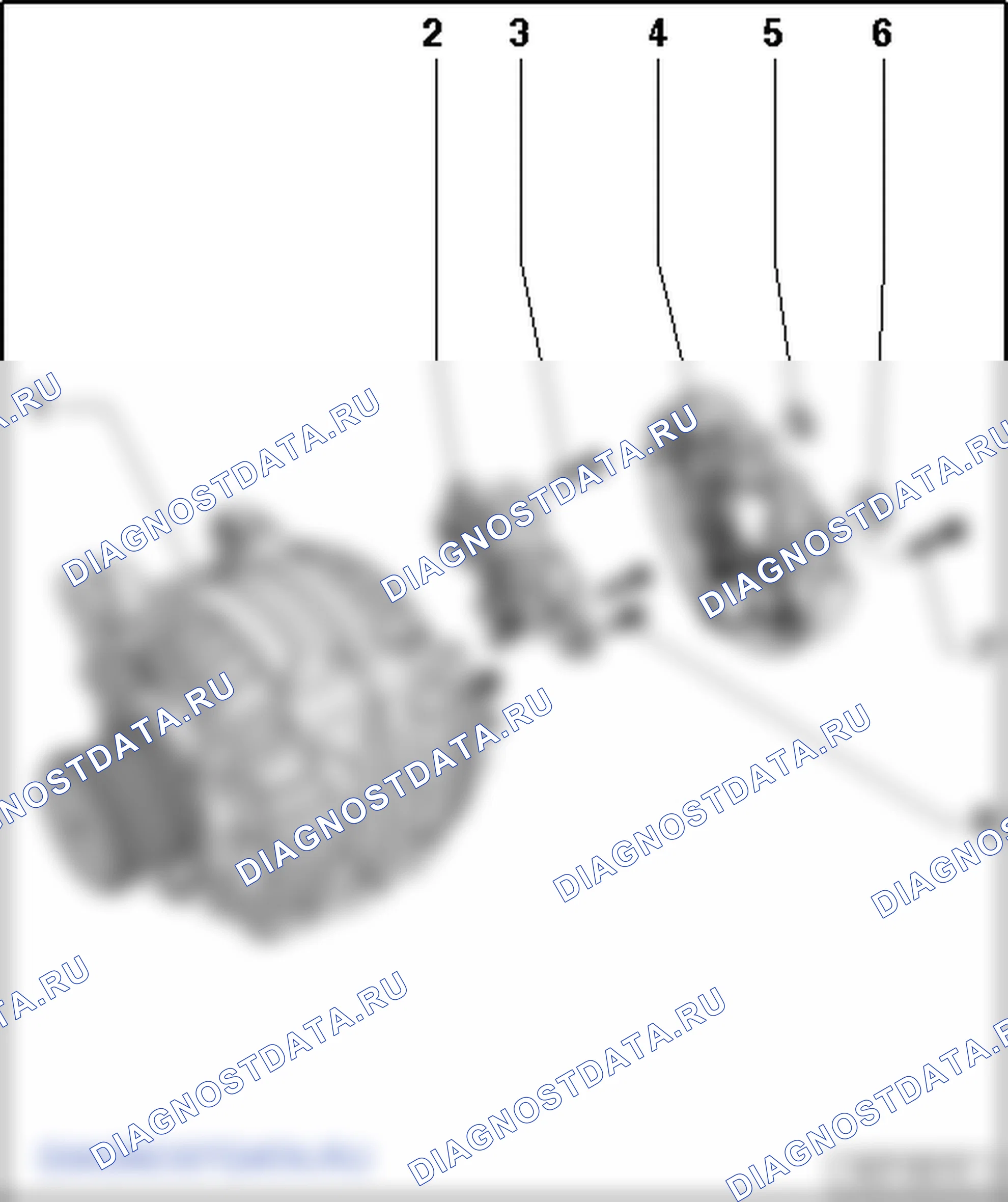 Детали и узлы генератора Bosch с 2001 г. в.. SEAT Alhambra Ii