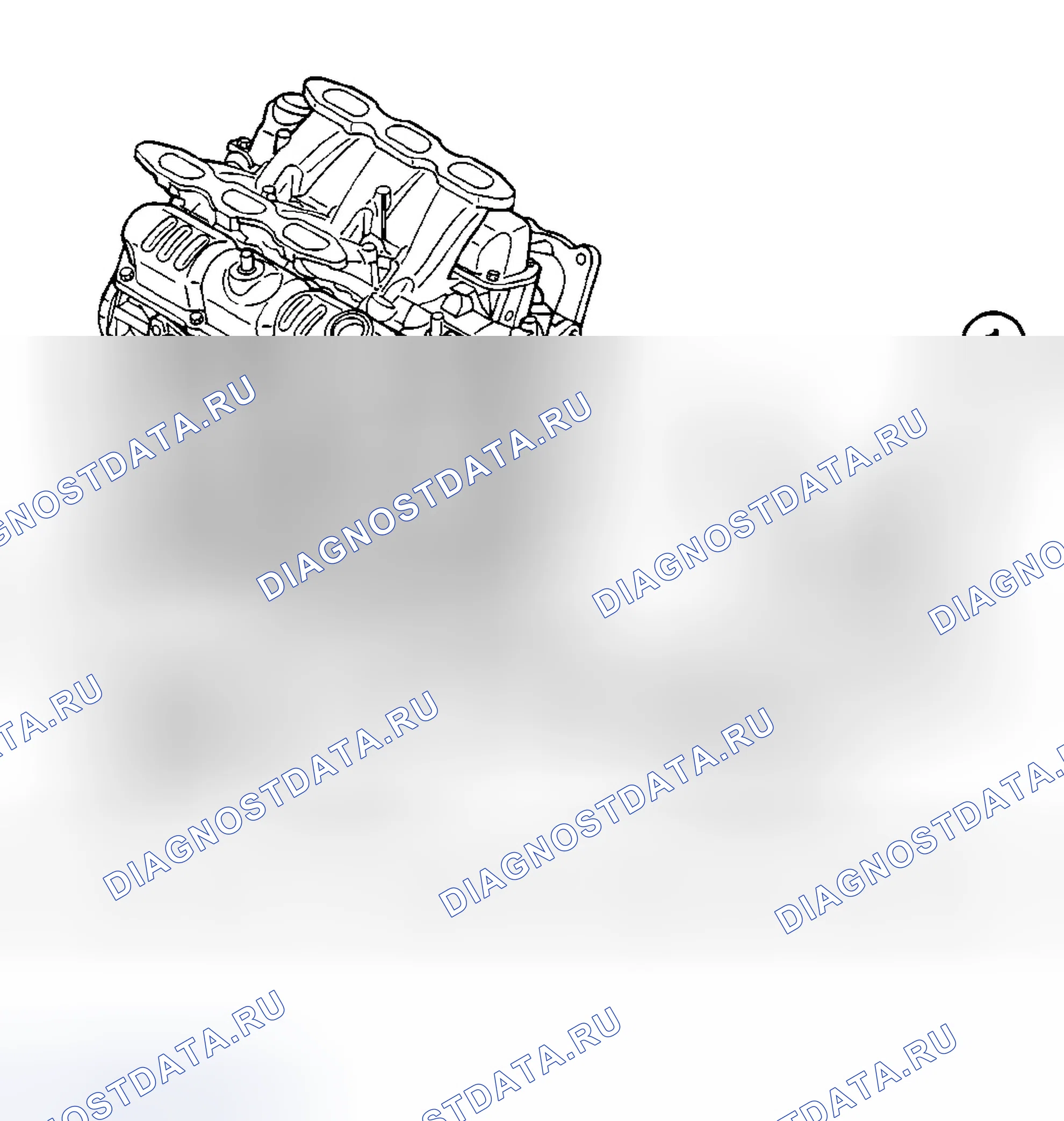 Рис. 150: ДЕМОНТАЖ. Chrysler Town & Country IV