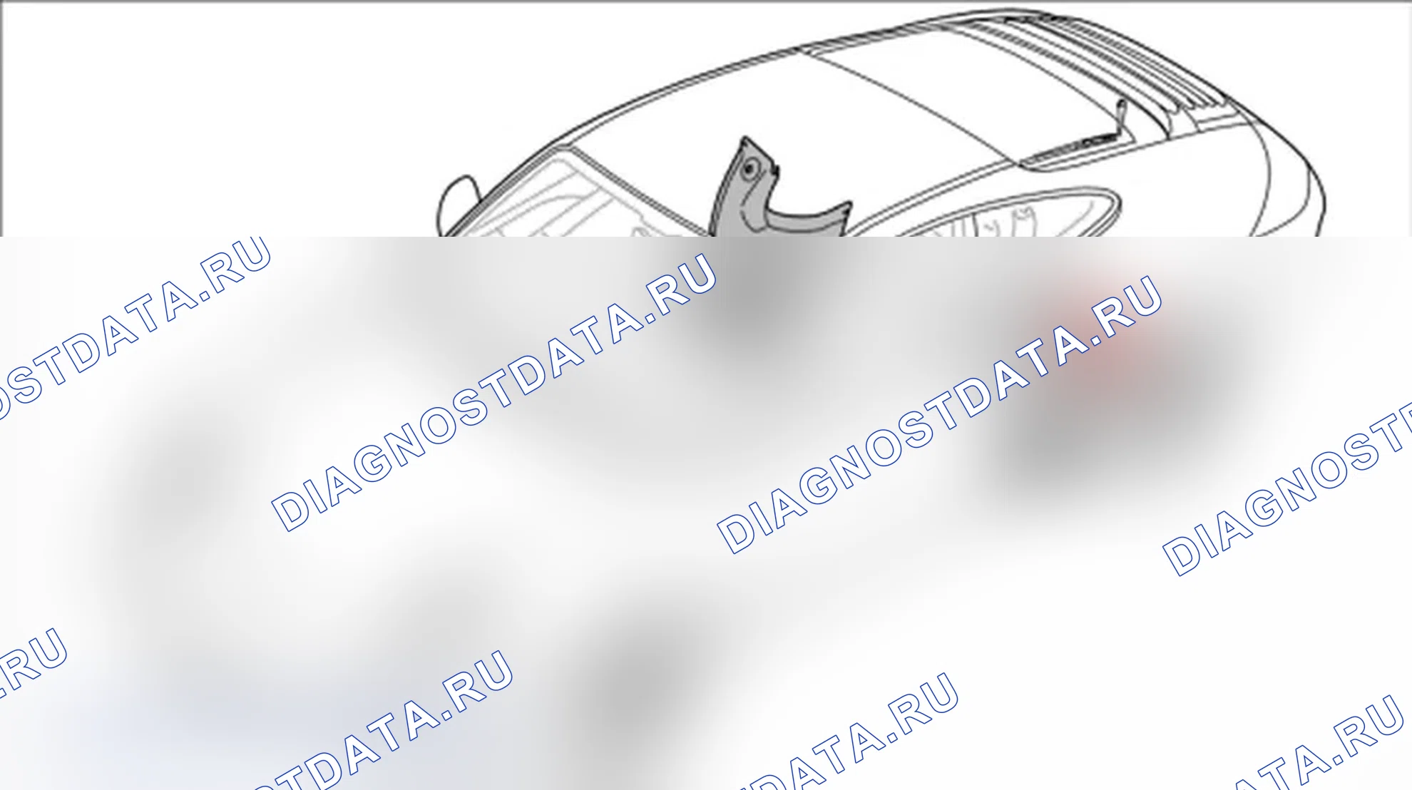 Рис. 1032: Снятие вкладыша корпуса заднего колеса. Porsche 911 GT3 997