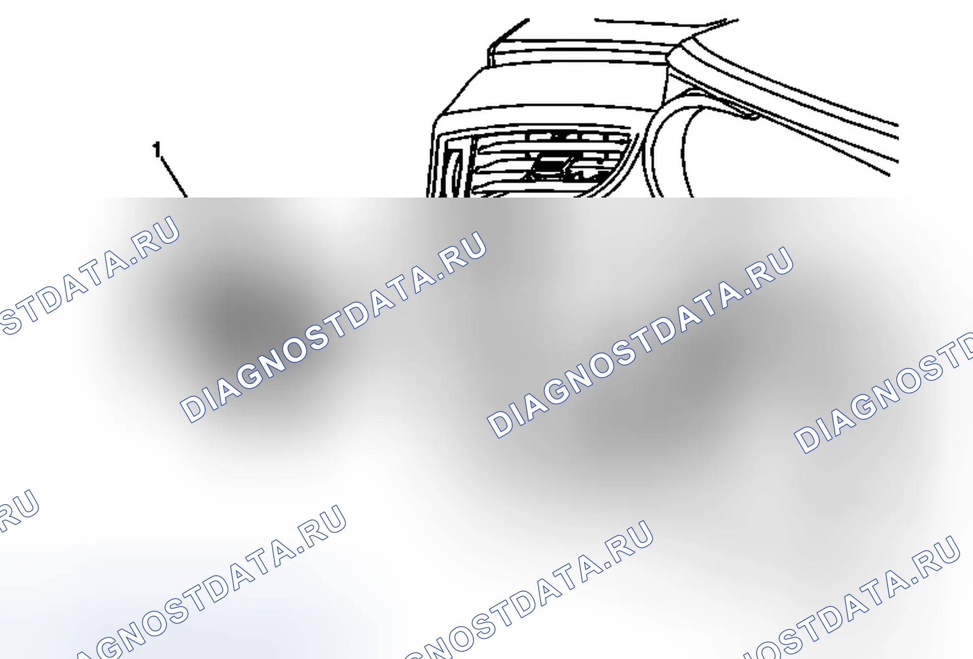 Рис. 7: Замена кронштейна переключателя сигнала поворота (с BTM). Buick LaCrosse II рестайлинг