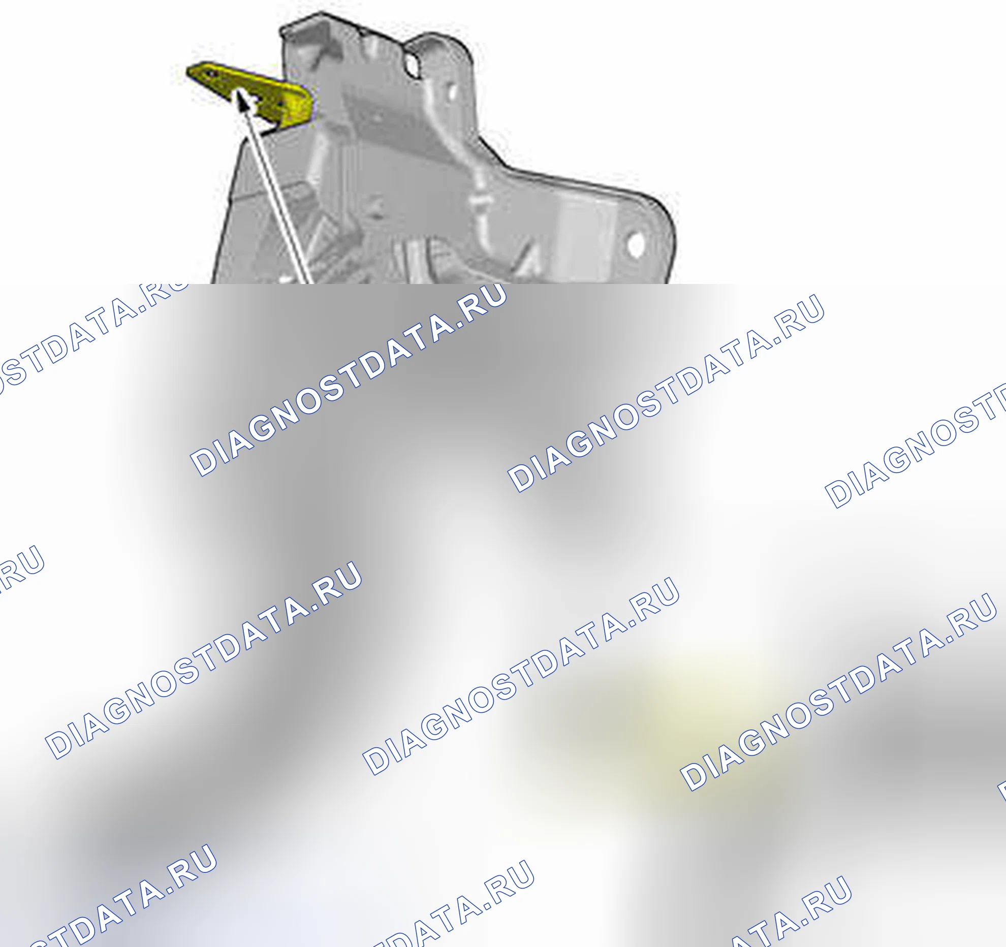 Рис. 61: УСТАНОВКА. Volvo V50 I рестайлинг