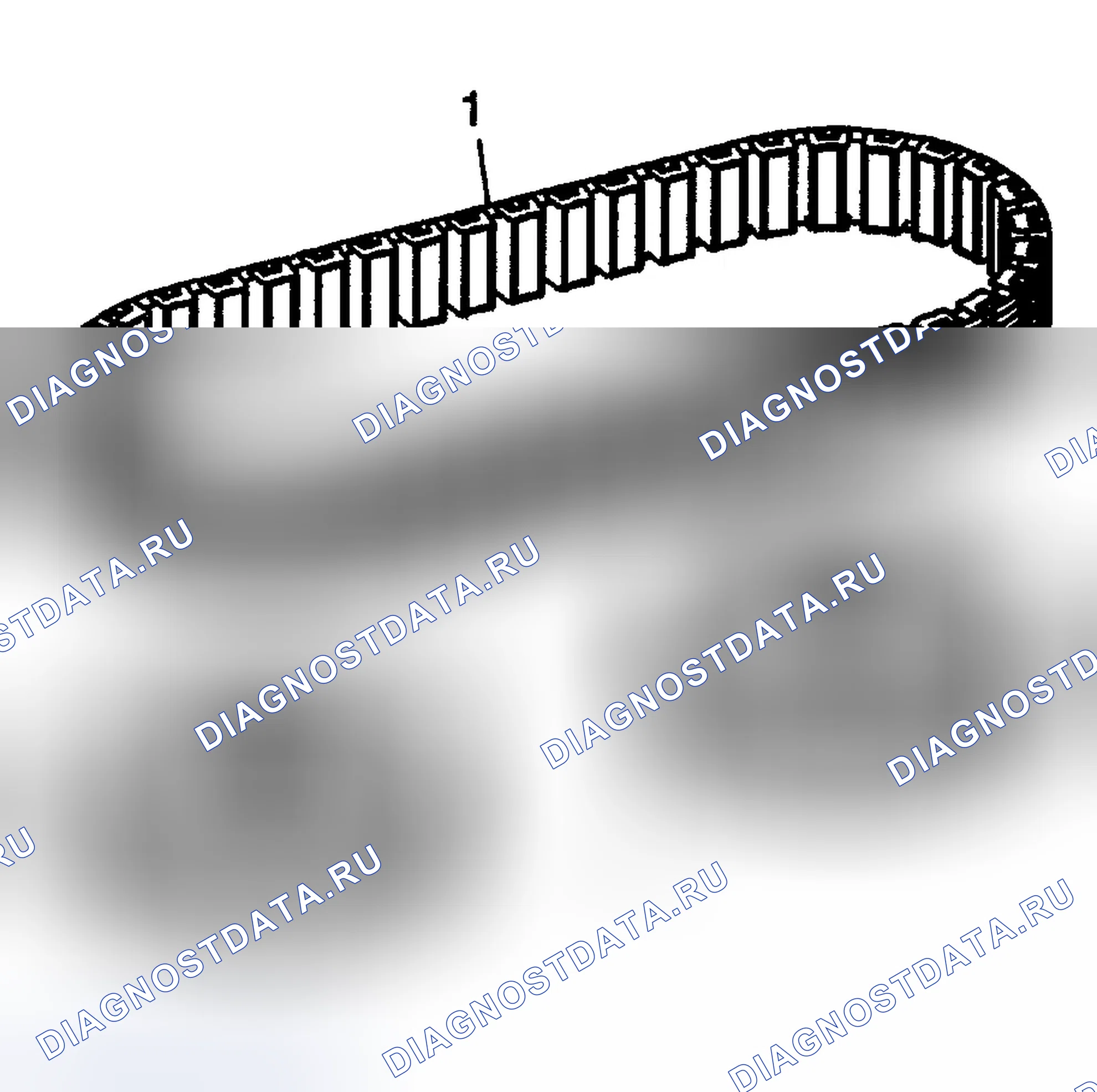 Рис. 310: Приводная цепь и звездочки. Chevrolet Suburban K2500 GMT800