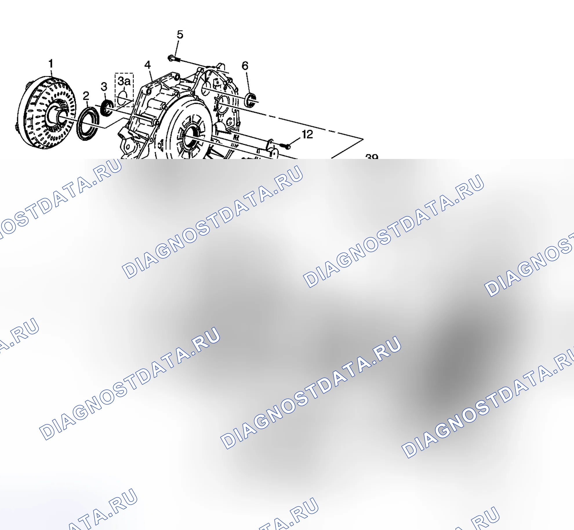 Рис. 99: Виды в разобранном виде. Kia Sorento IV рестайлинг