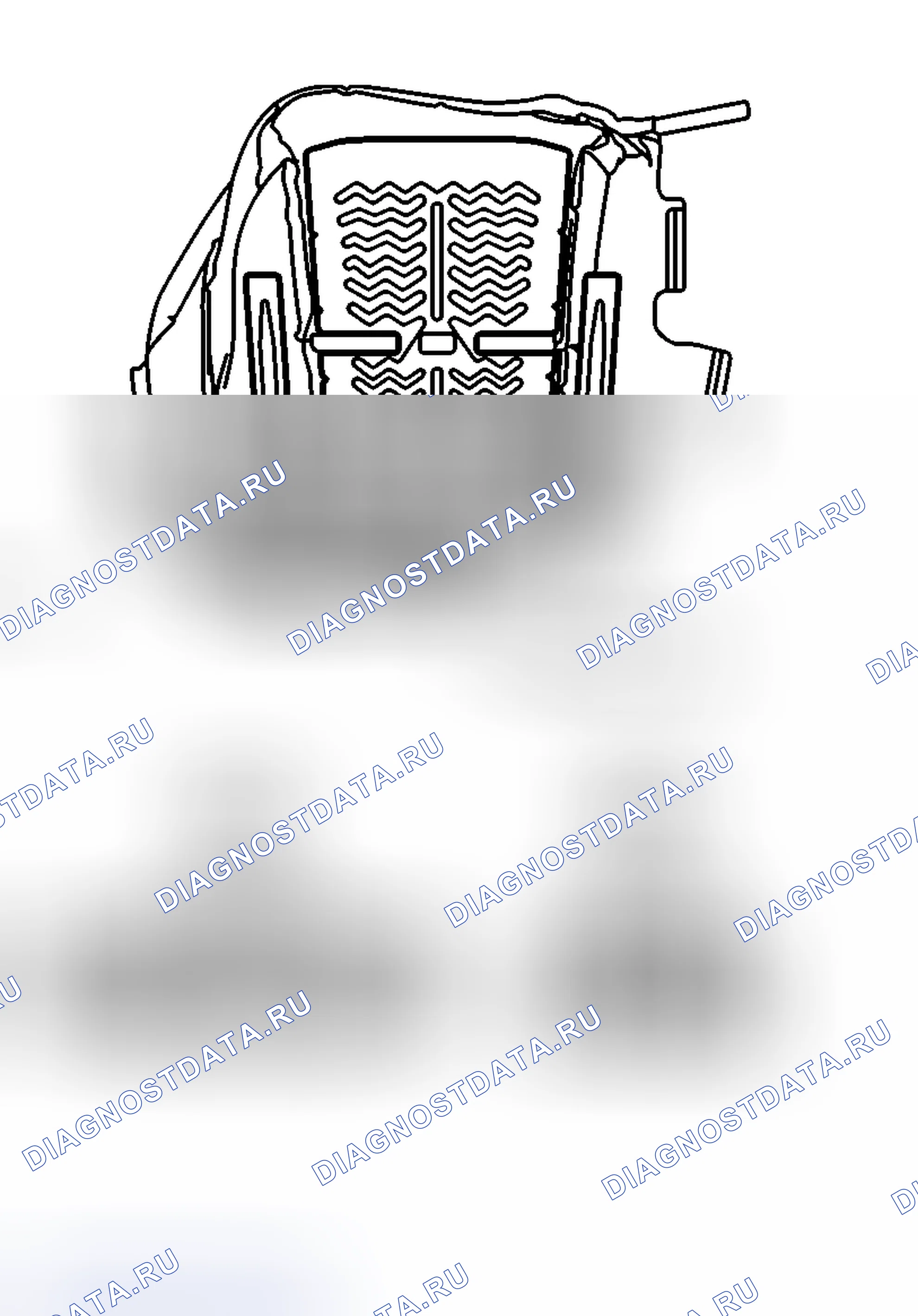 Рис. 122: ПРОВЕРКА сиденья. Haval H8 I
