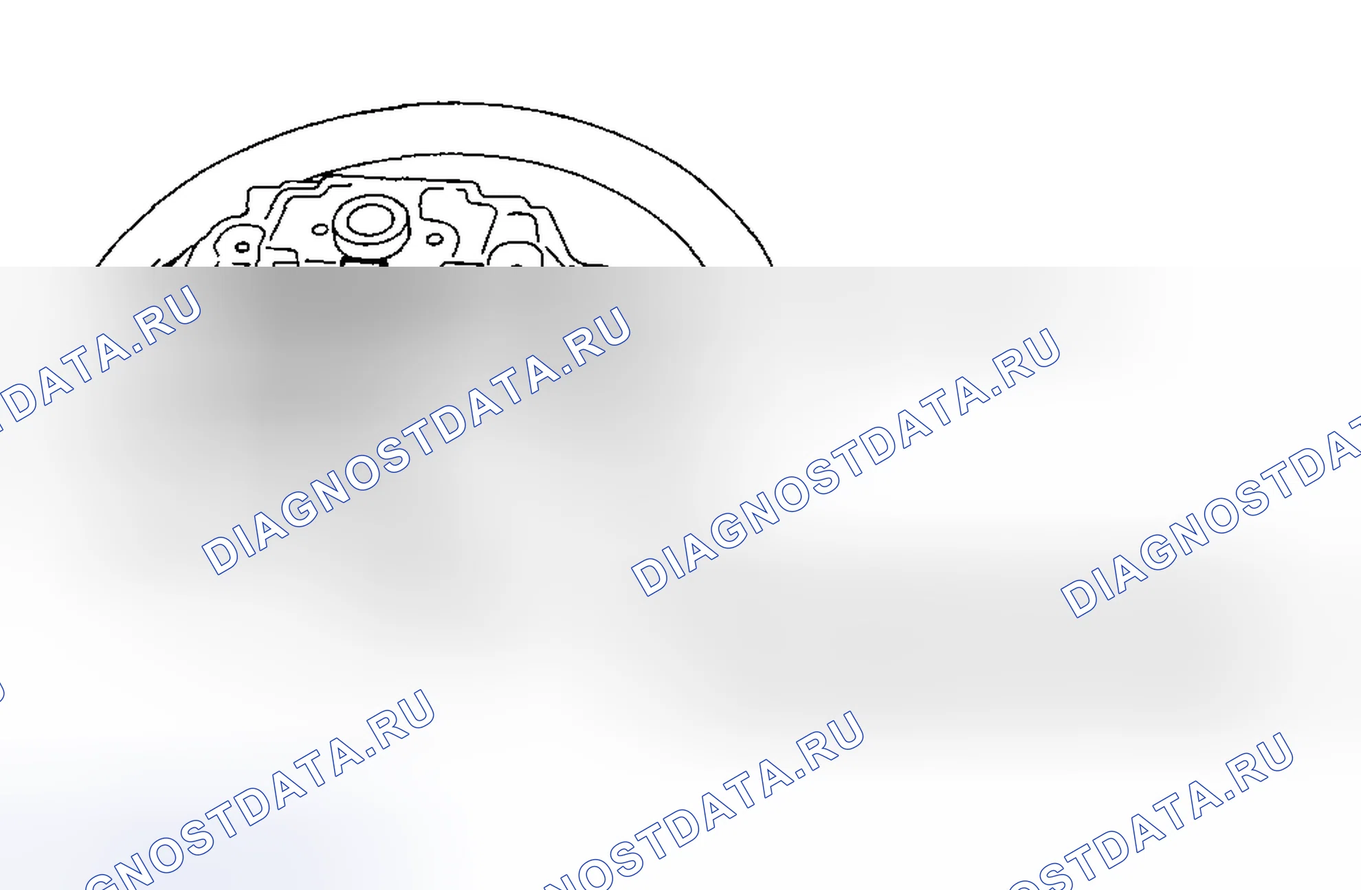 Рис. 33: Примечания по установке переключателя управления аудиосистемой. Mazda 5 I