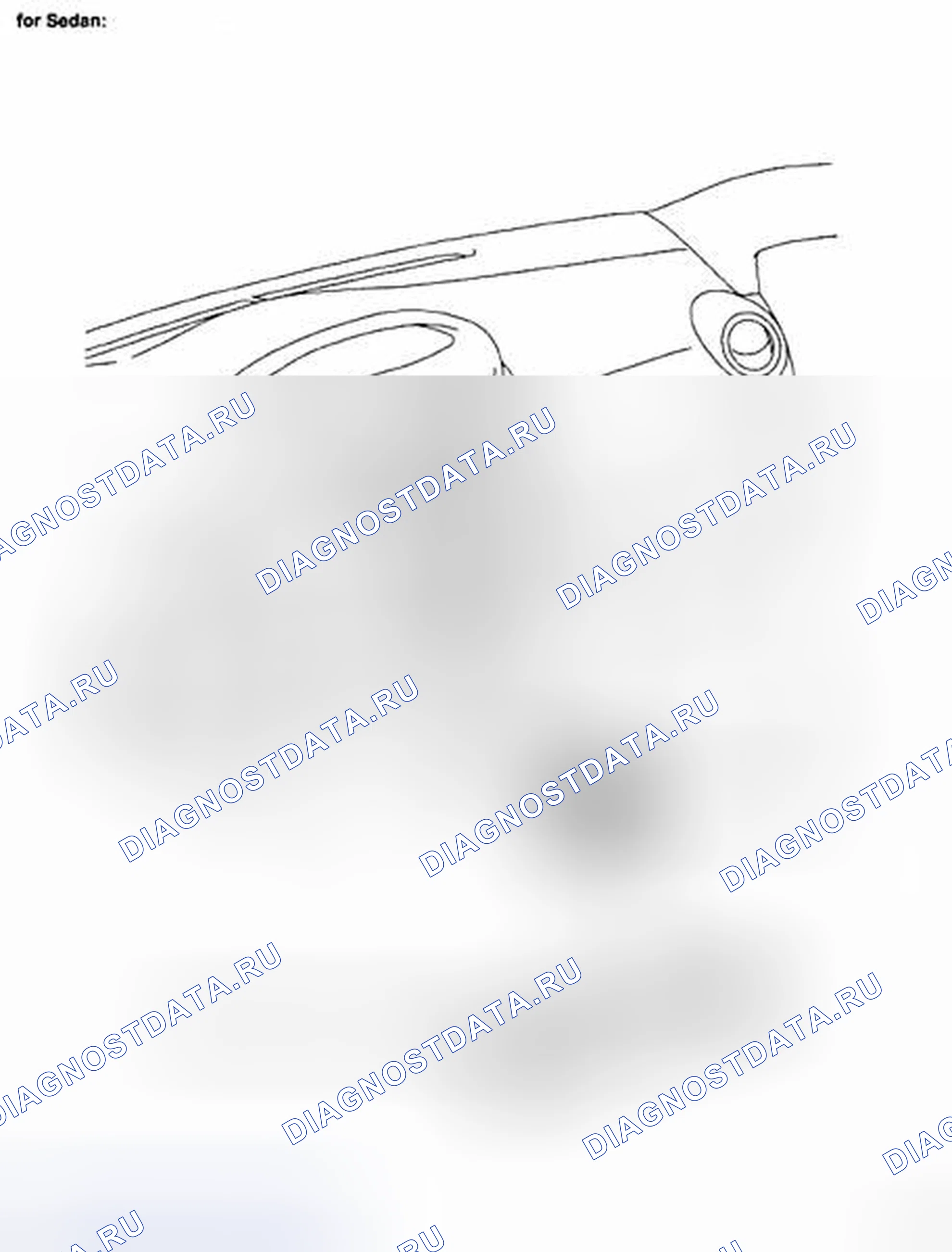 Рис. 305: Идентификация компонентов двигателя воздуходувки (2 из 2). Toyota Yaris II