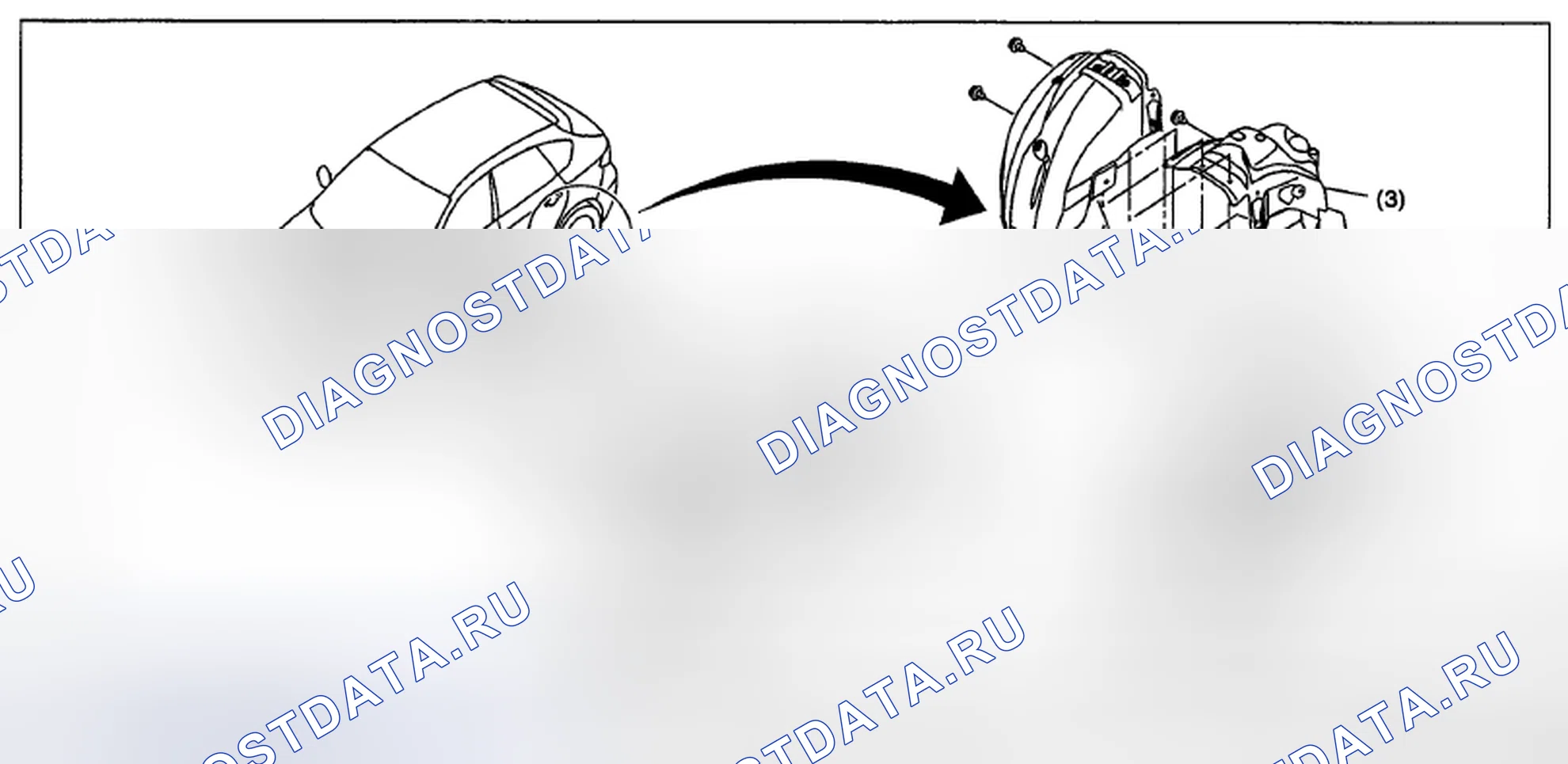 Рис. 165: ЗАЩИТА ОТ БУРОВОГО РАСТВОРА. Subaru Impreza GH