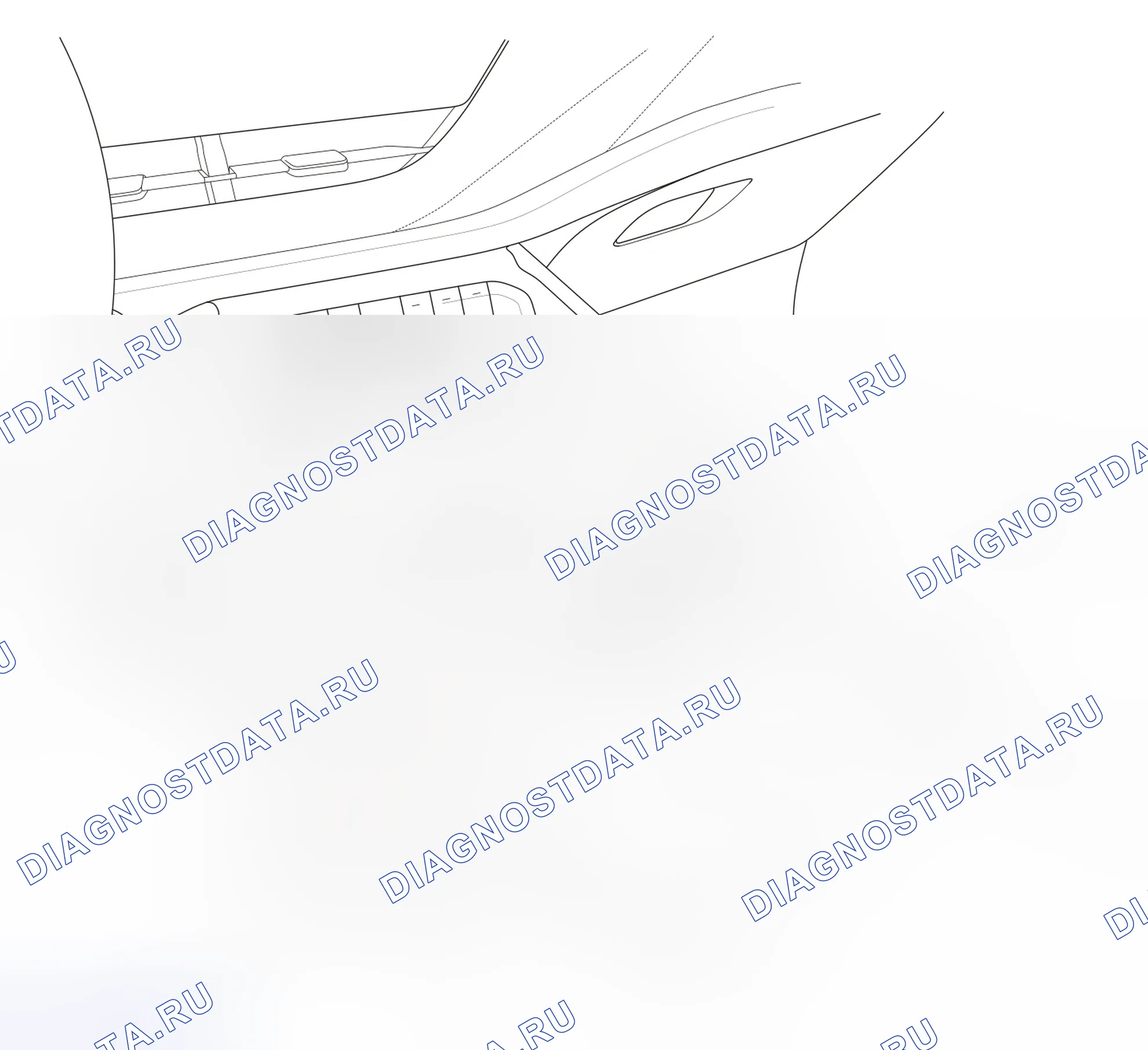 Схема расположения системы трансмиссии — Haval F7. Haval F7 I