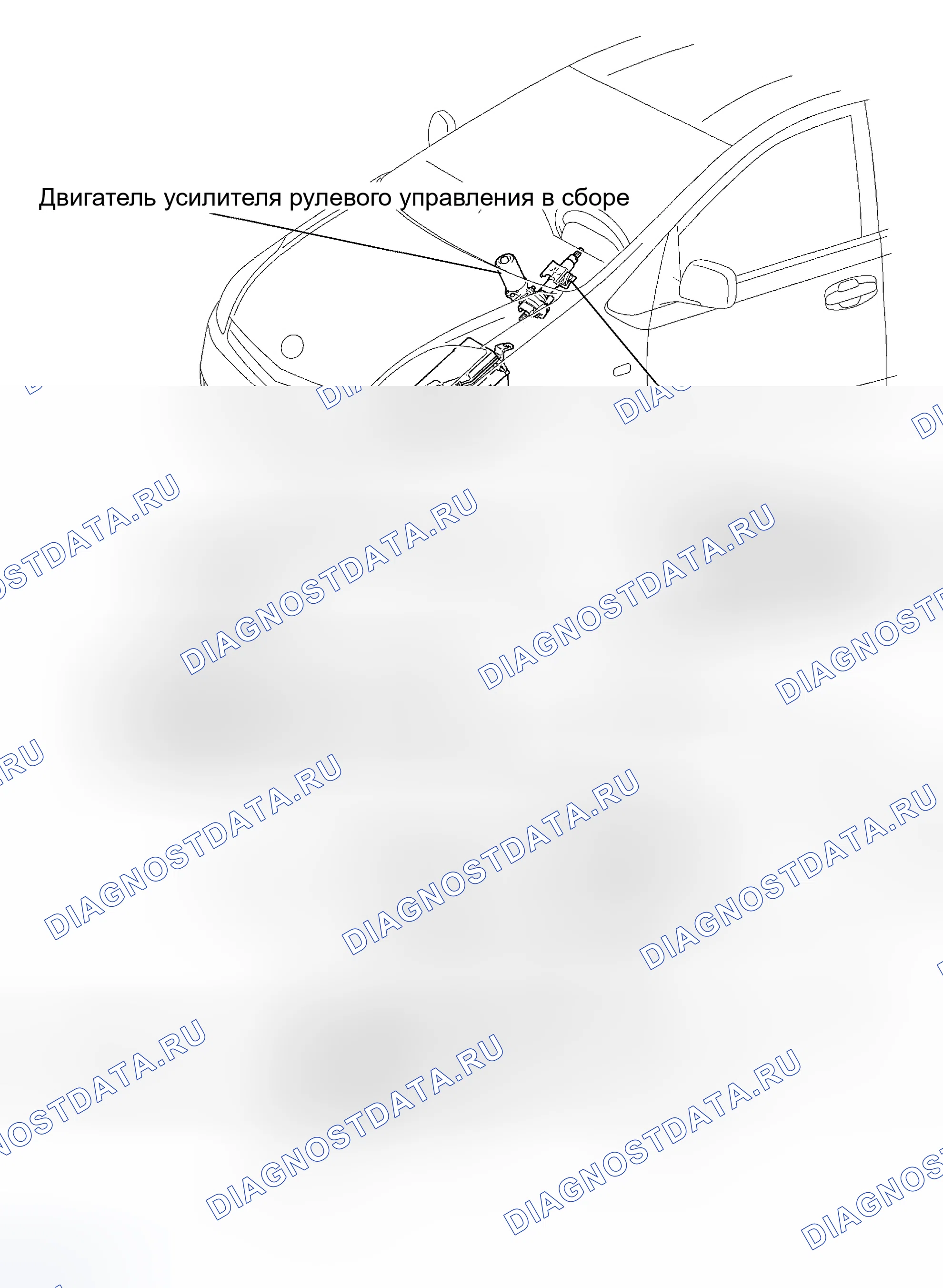Рис. 34: РАСПОЛОЖЕНИЕ. Toyota Prius II