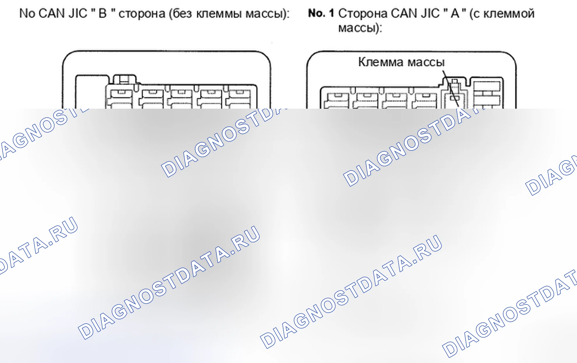 Рис. 192: КЛЕММЫ ЭБУ. Toyota Camry XV40
