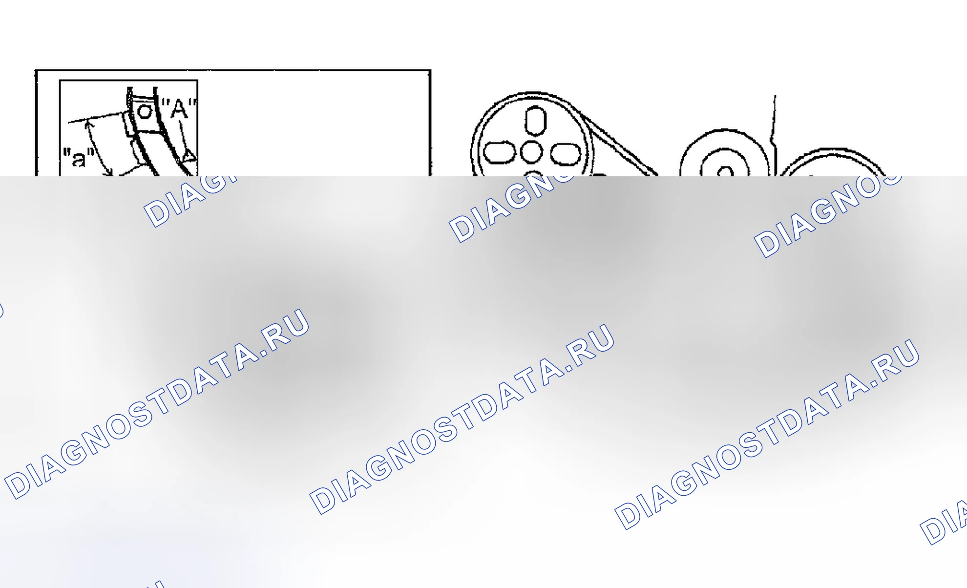 Рис. 20: Проверка ремня генератора. Suzuki Vitara I