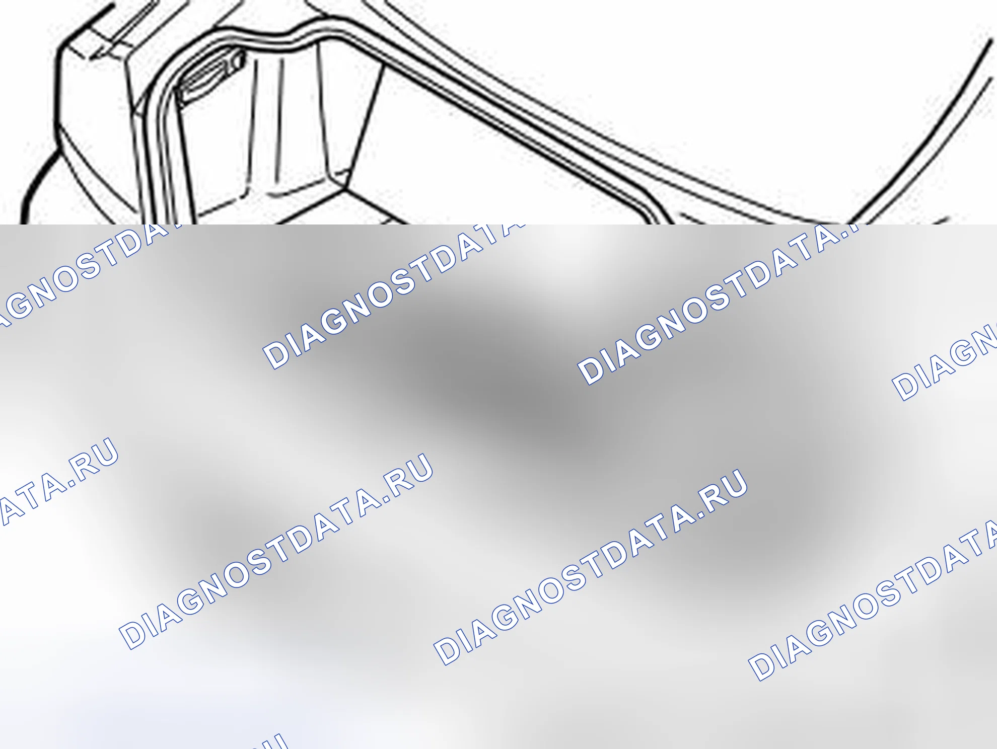 Рис. 244: Хранение сцепки. Volvo S60 I