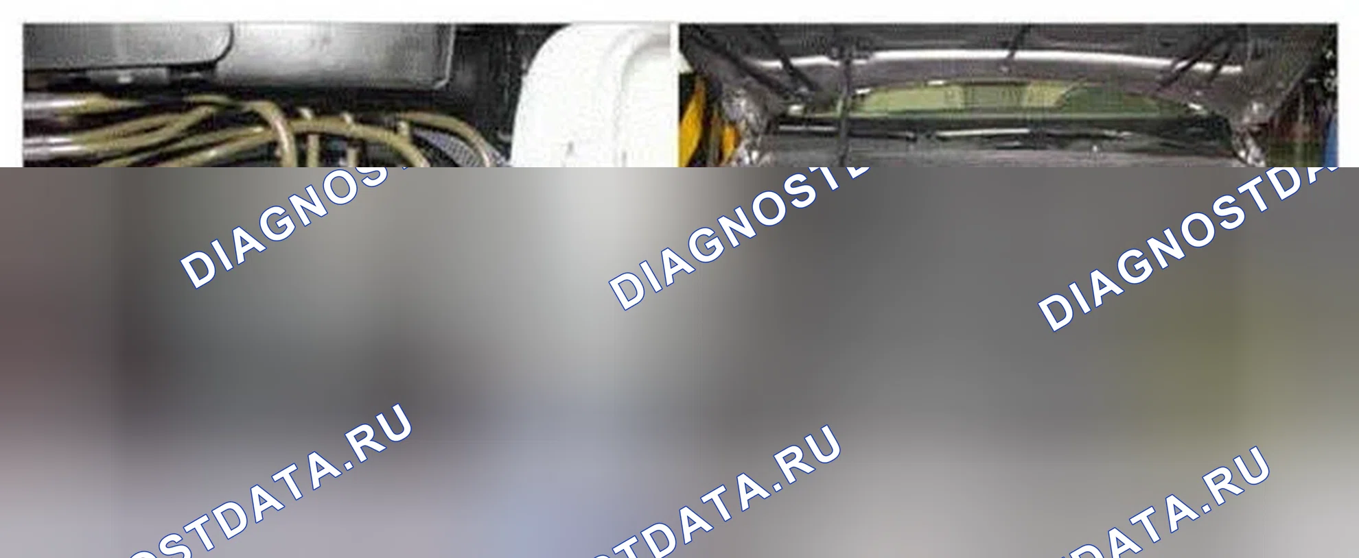 Рис. 223: Расположение компонентов. Hyundai Genesis I рестайлинг