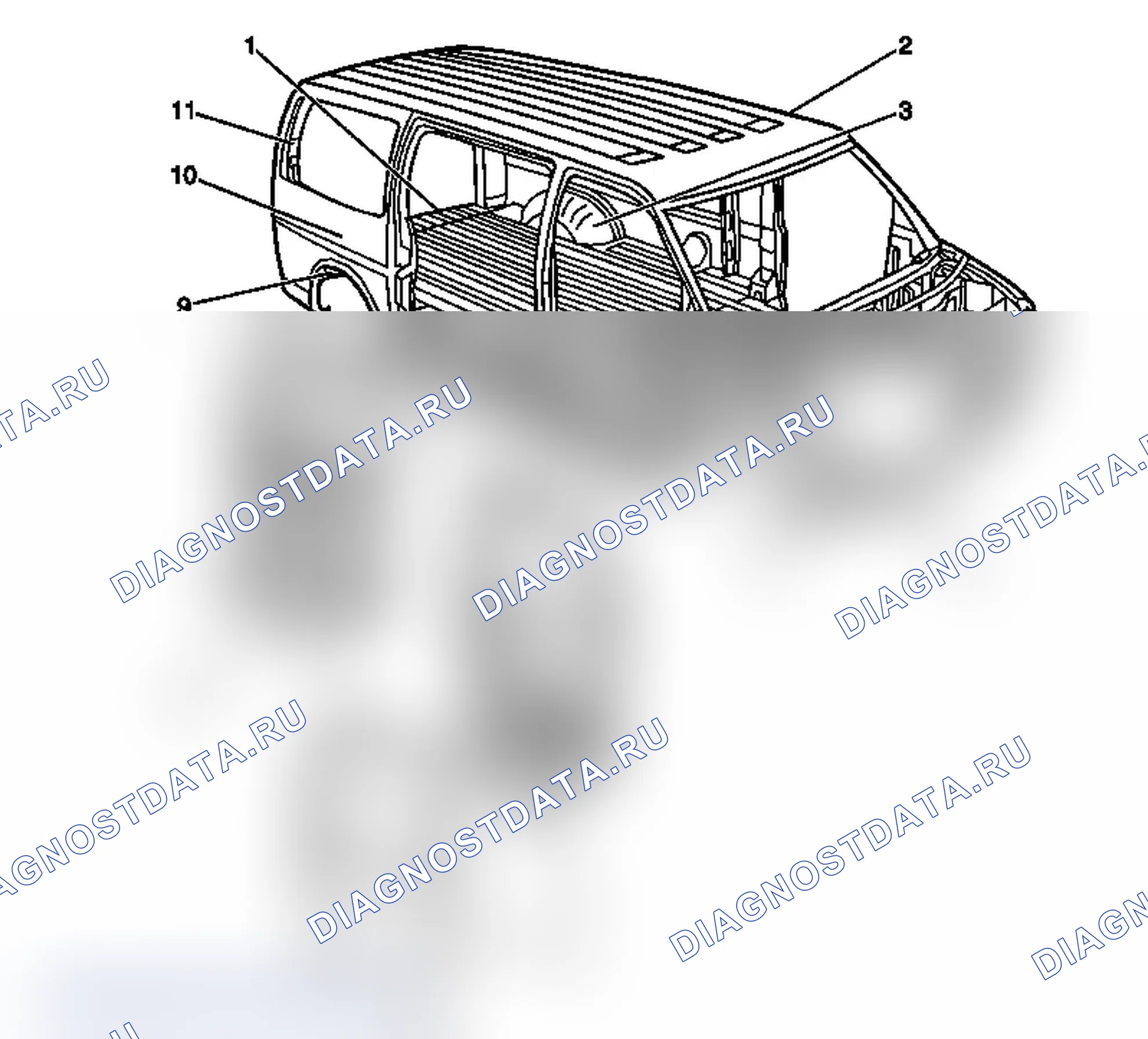 Рис. 17: Определение структуры. Chevrolet Express G1500 