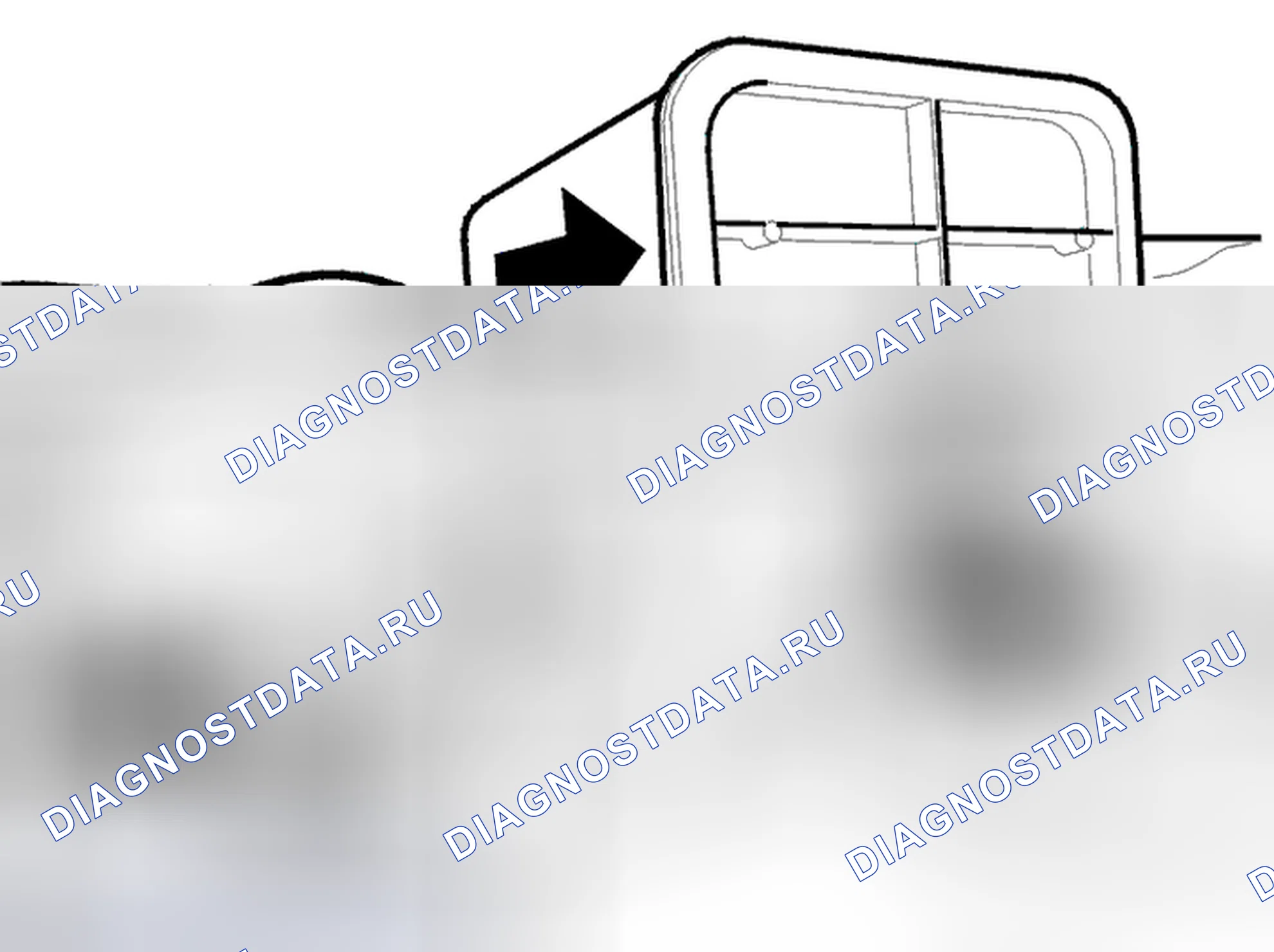 Рис. 143: Удаление компонентов из подрамника. Volvo V70 II