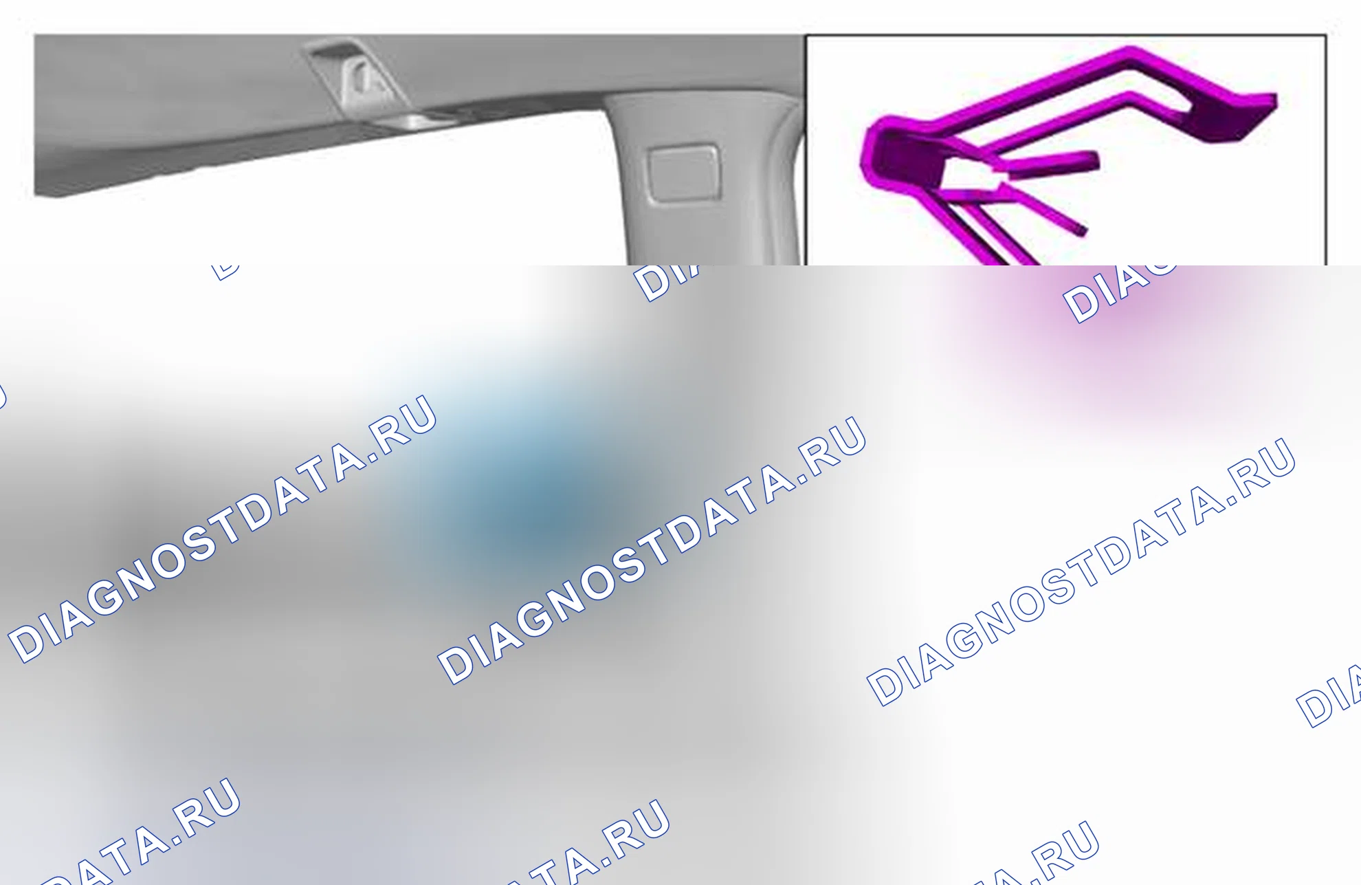Рис. 59: ДЕМОНТАЖ. Volvo V70 III