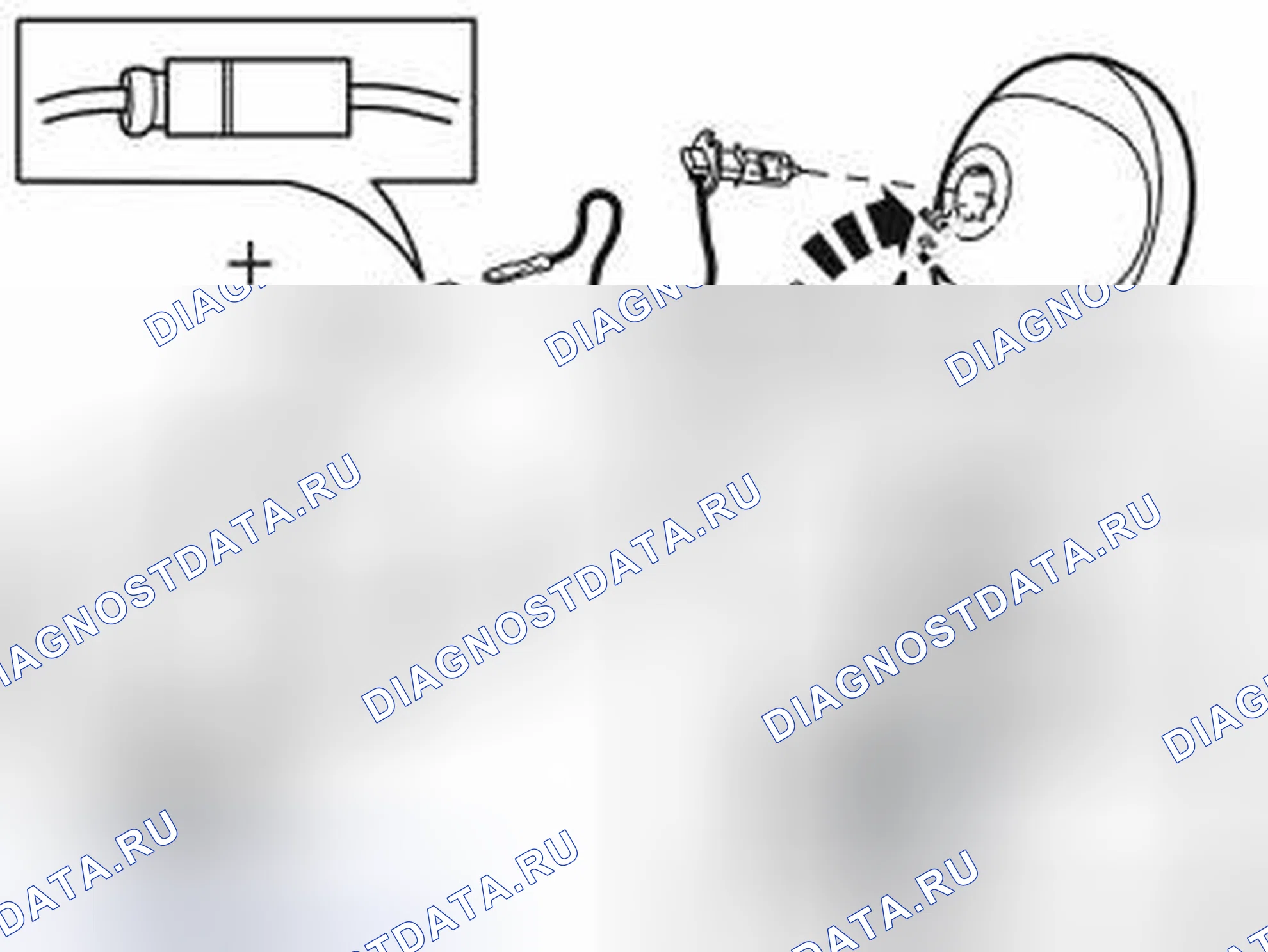 Рис. 148: Установка лампы. Volvo V70 II