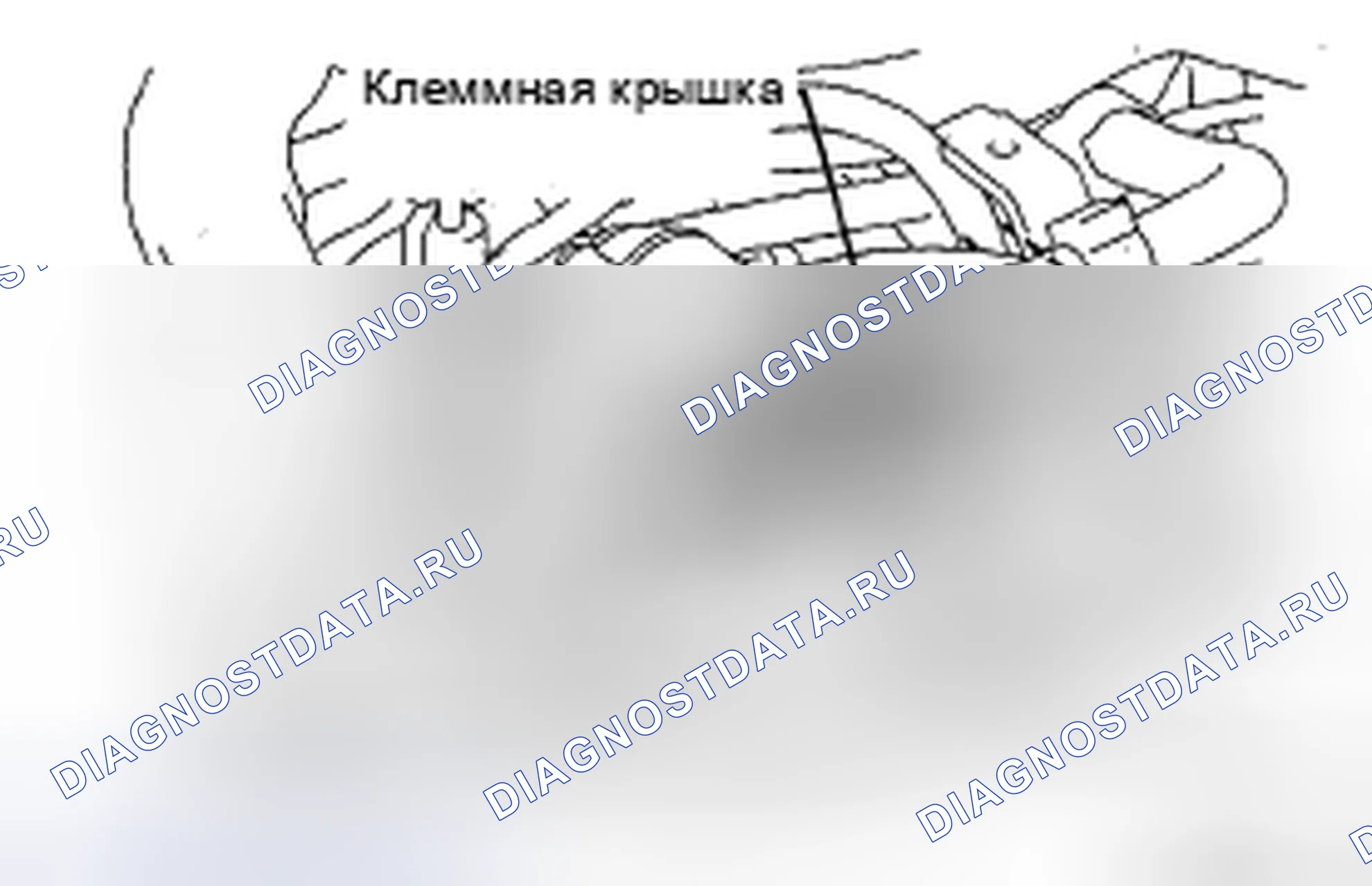 Рис. 6: ДЕМОНТАЖ. Kia Sorento I рестайлинг