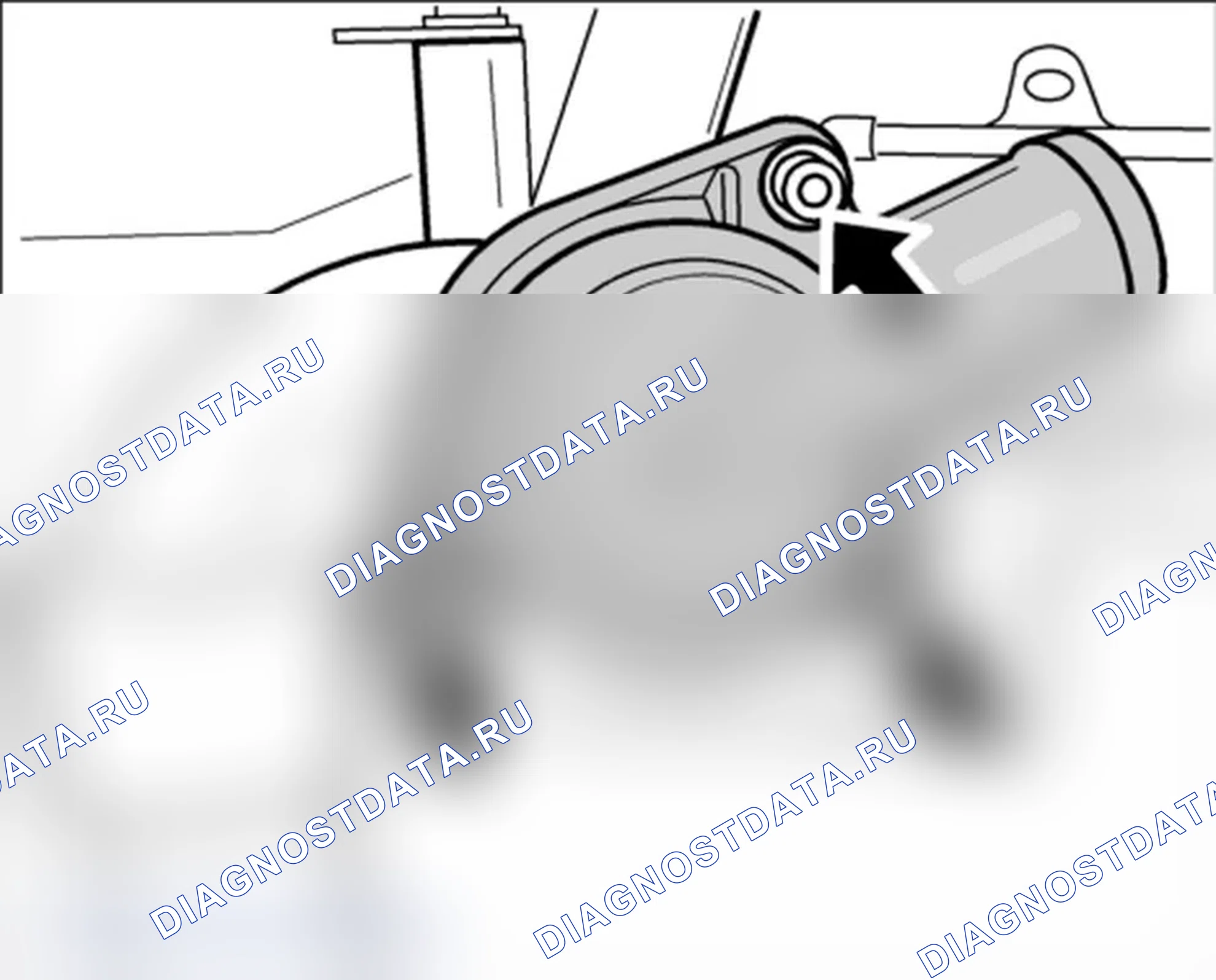 Рис. 86: Снять регулятор охлаждающей жидкости. Porsche Cayenne Turbo I рестайлинг