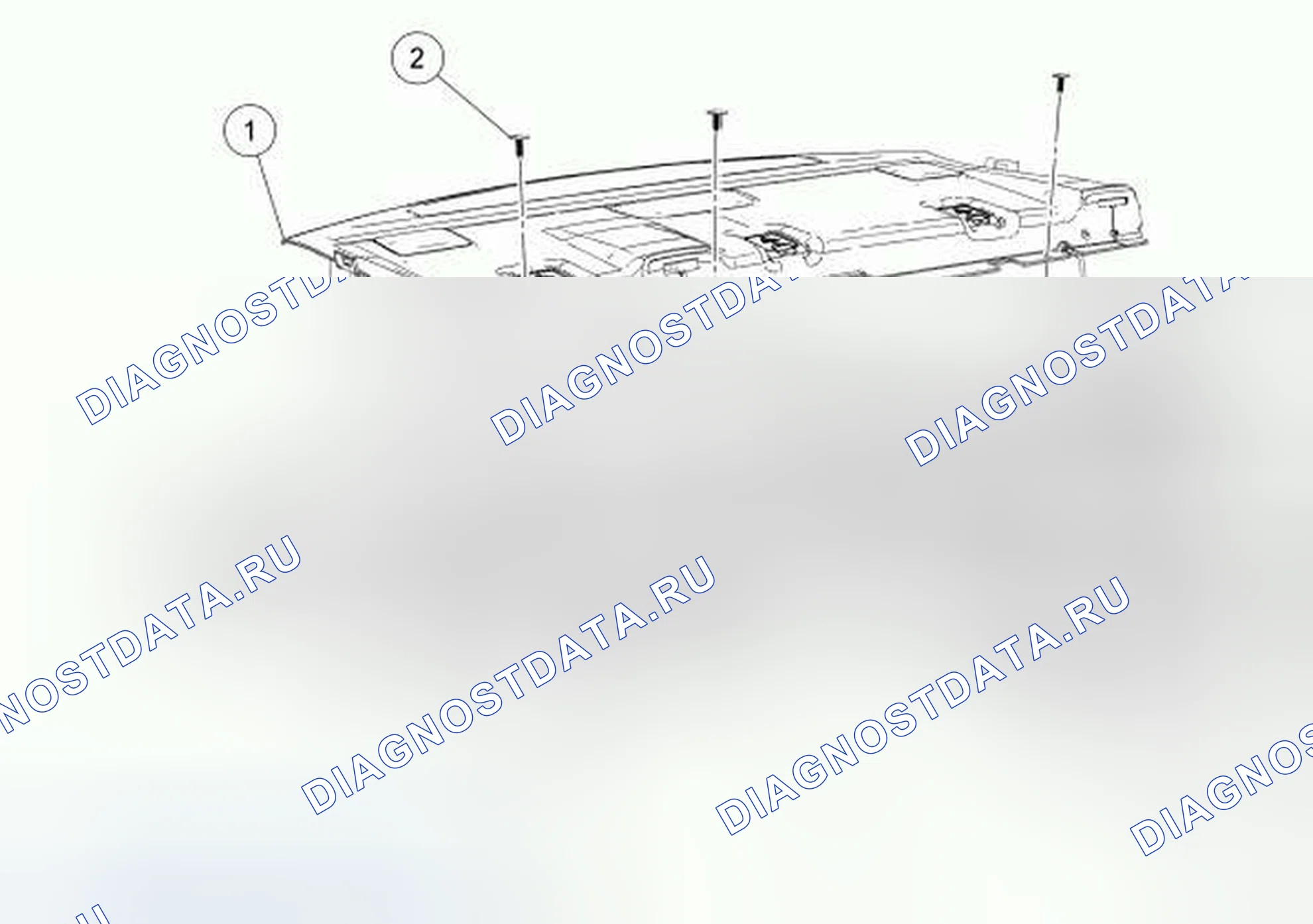 Рис. 16: Полка для посылок. Hyundai ix55 I