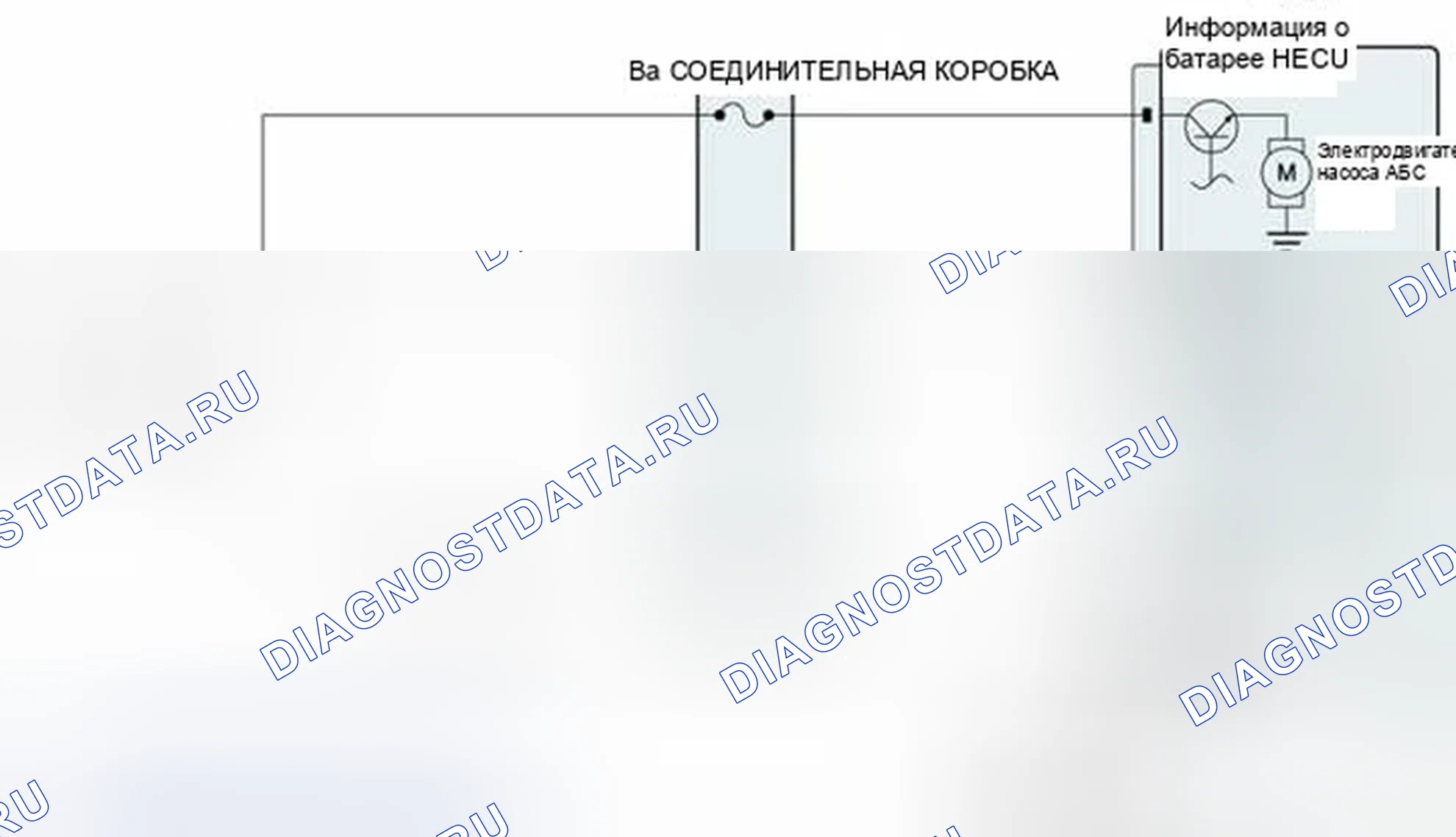Рис. 139: Схема диагностической цепи. Hyundai Elantra V