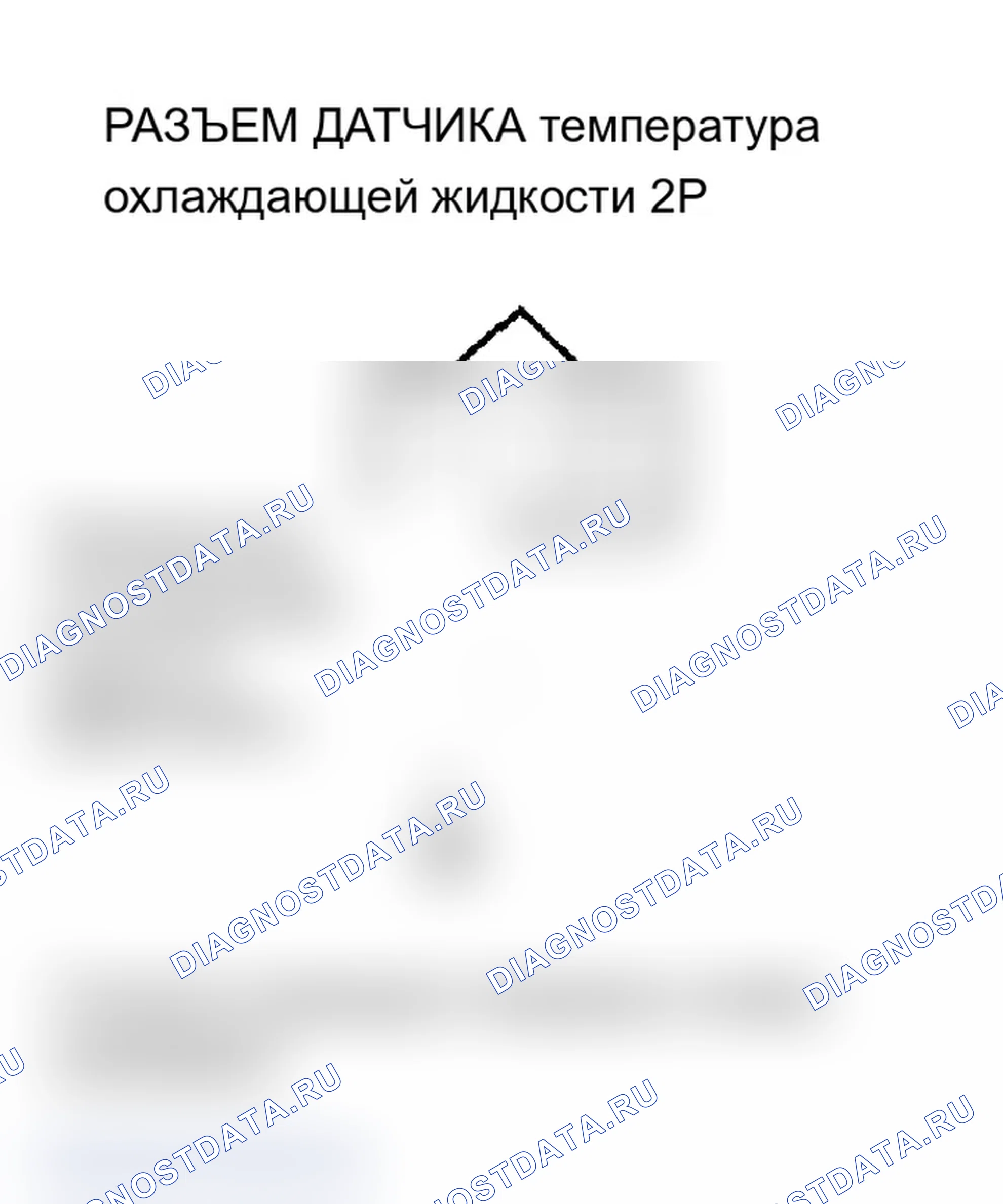 Рис. 35: P0117 расшифровка кода ошибки: низковольтная цепь датчика температура охлаждающей жидкости (модели 2002-2004 гг.). Acura RSX I