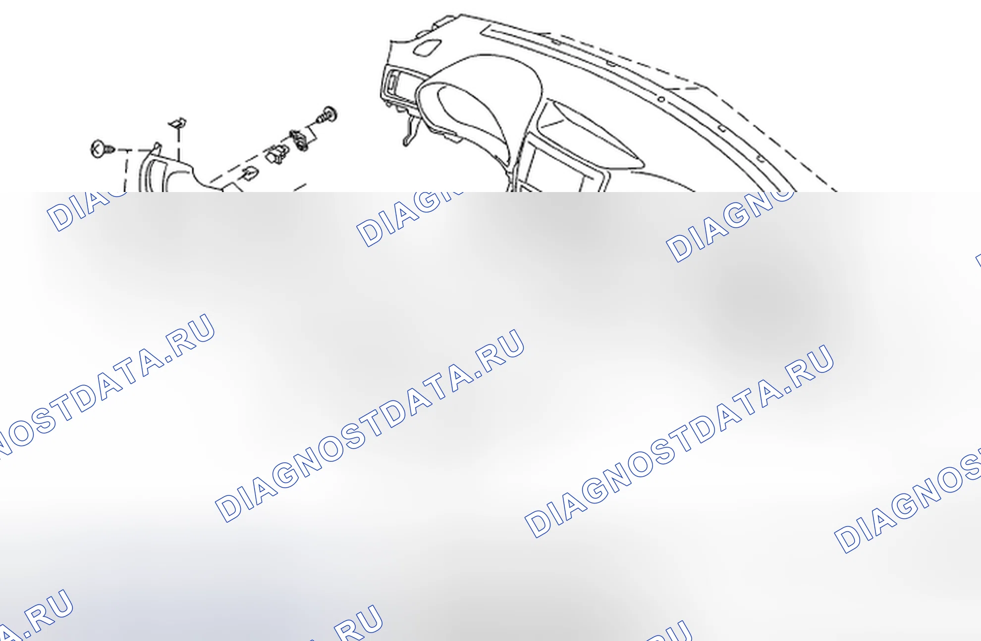 Рис. 33: ПРИБОРНАЯ ПАНЕЛЬ. Subaru Impreza WRX GH