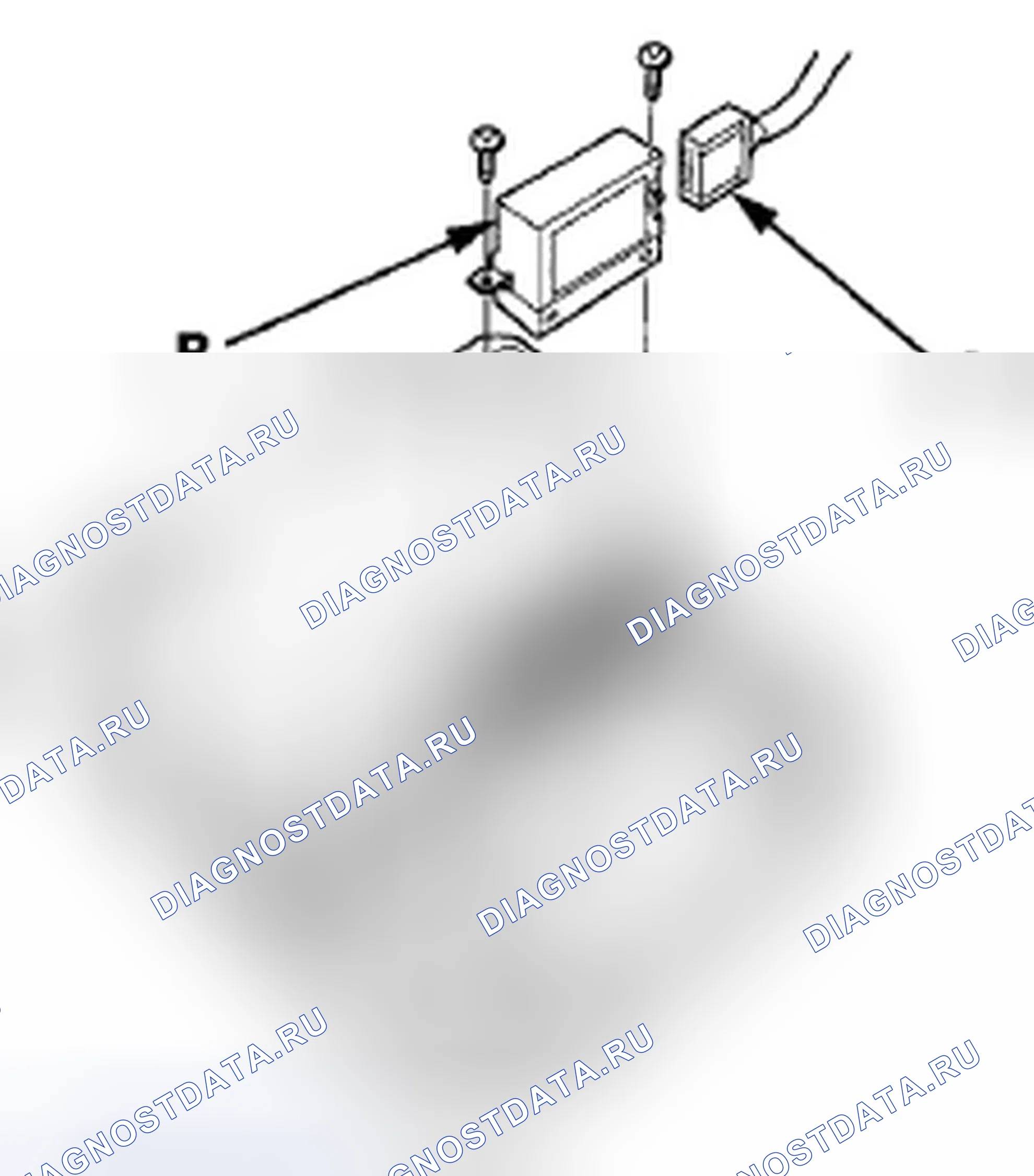 Рис. 366: Демонтаж/монтаж микрофона HFL-Navigation-ANC/активно Sound управление. Acura TSX II