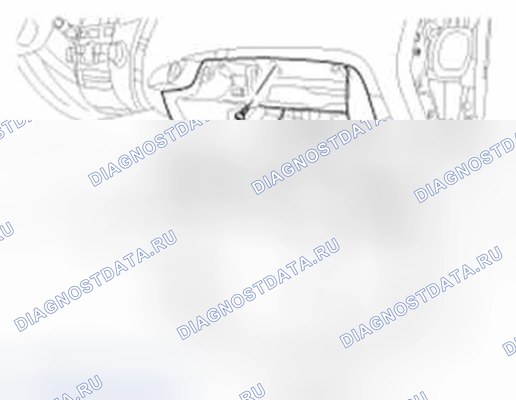 Рис. 47: Демонтаж. Hyundai Equus II
