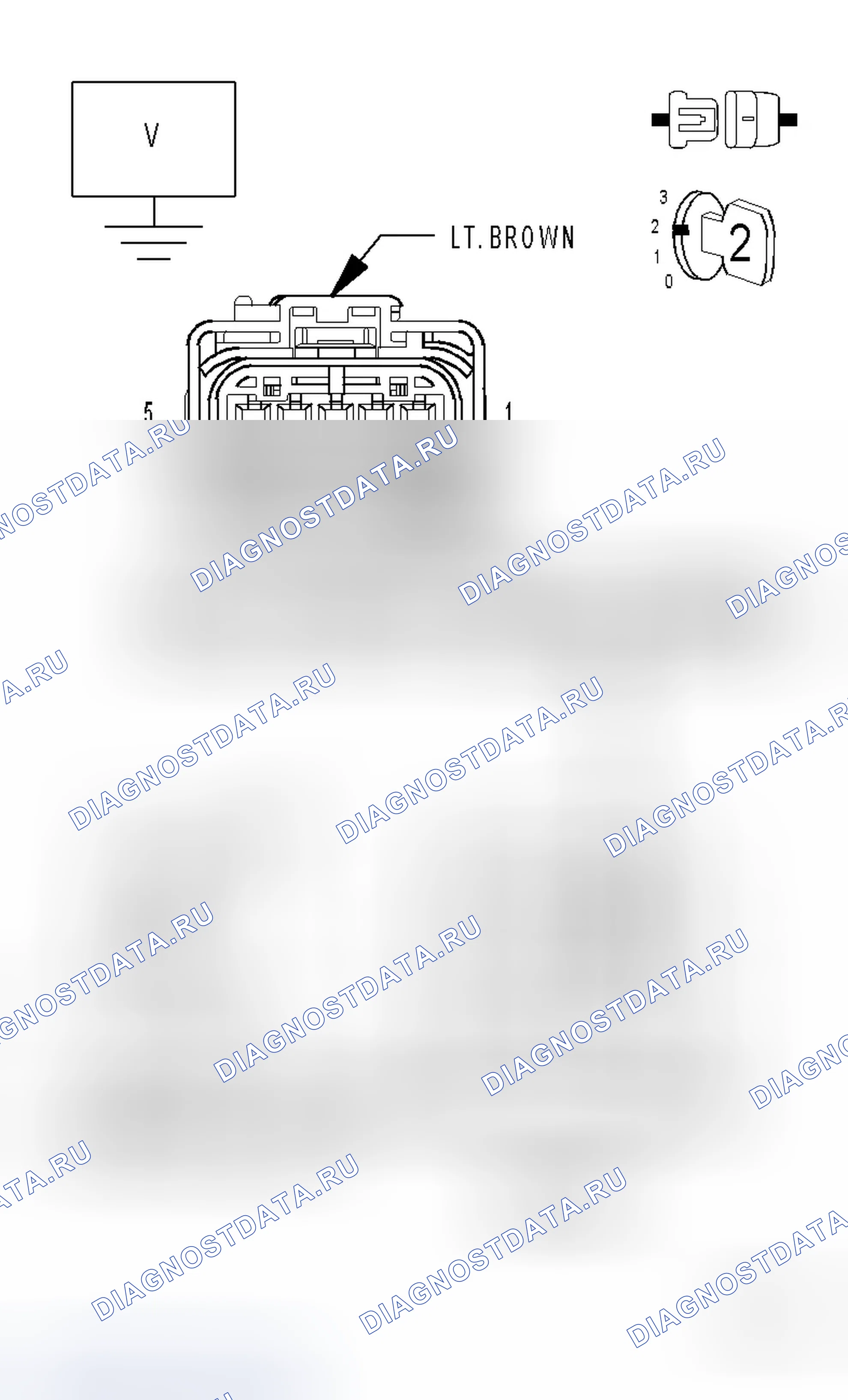 Рис. 129: Диагностический тест. Dodge Magnum I