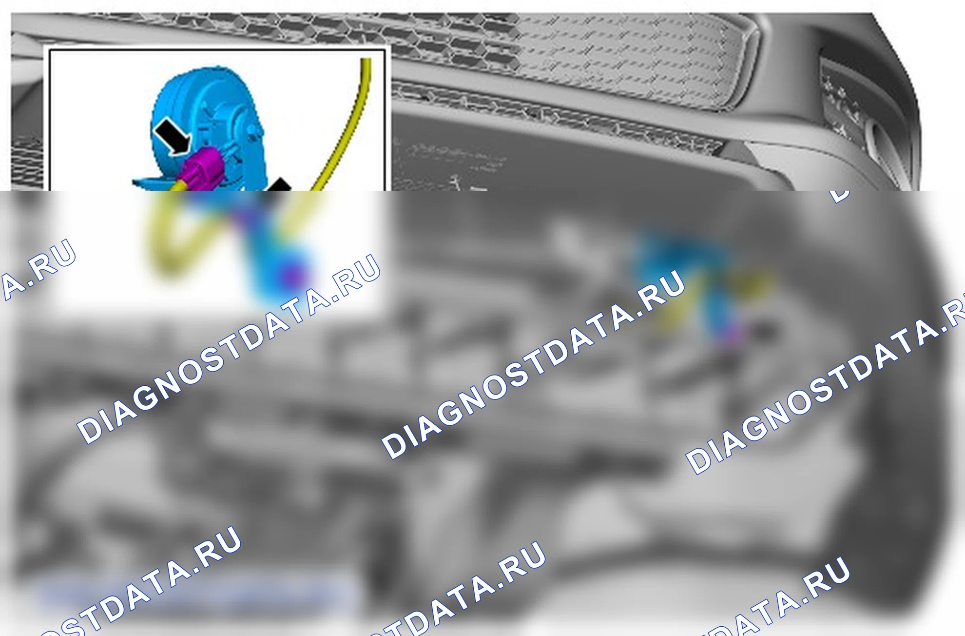 Как снять и установить звуковой сигнал. Ford Galaxy III