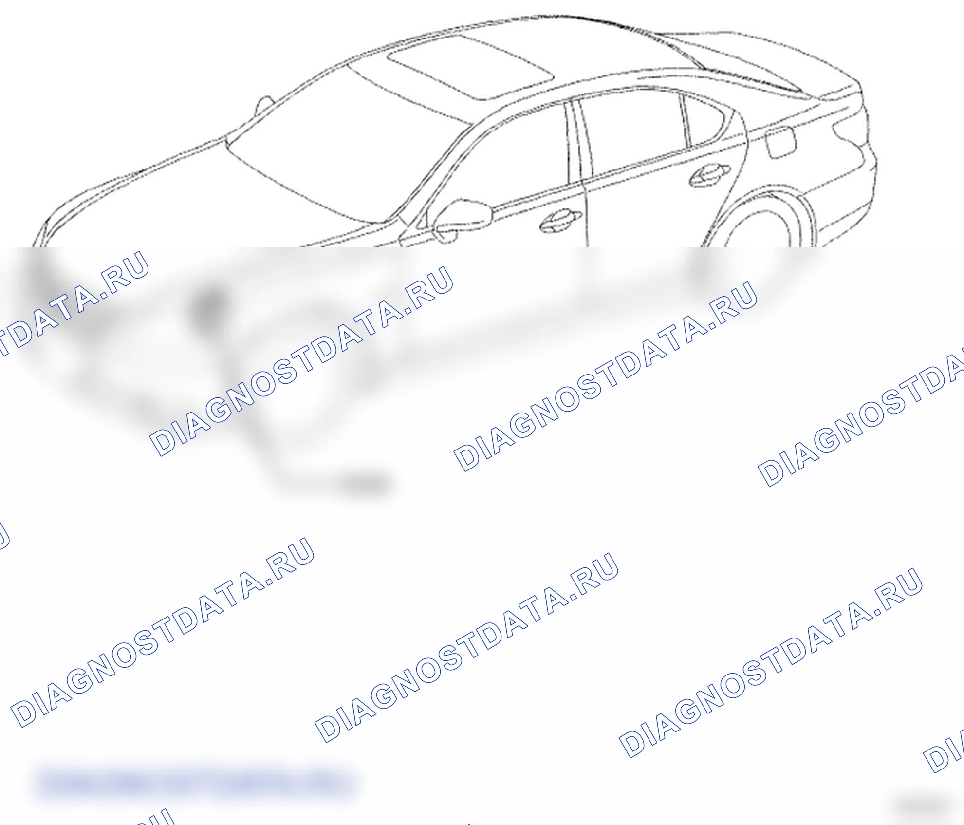 Рис. 324: РАСПОЛОЖЕНИЕ ДЕТАЛЕЙ. Lexus LS IV