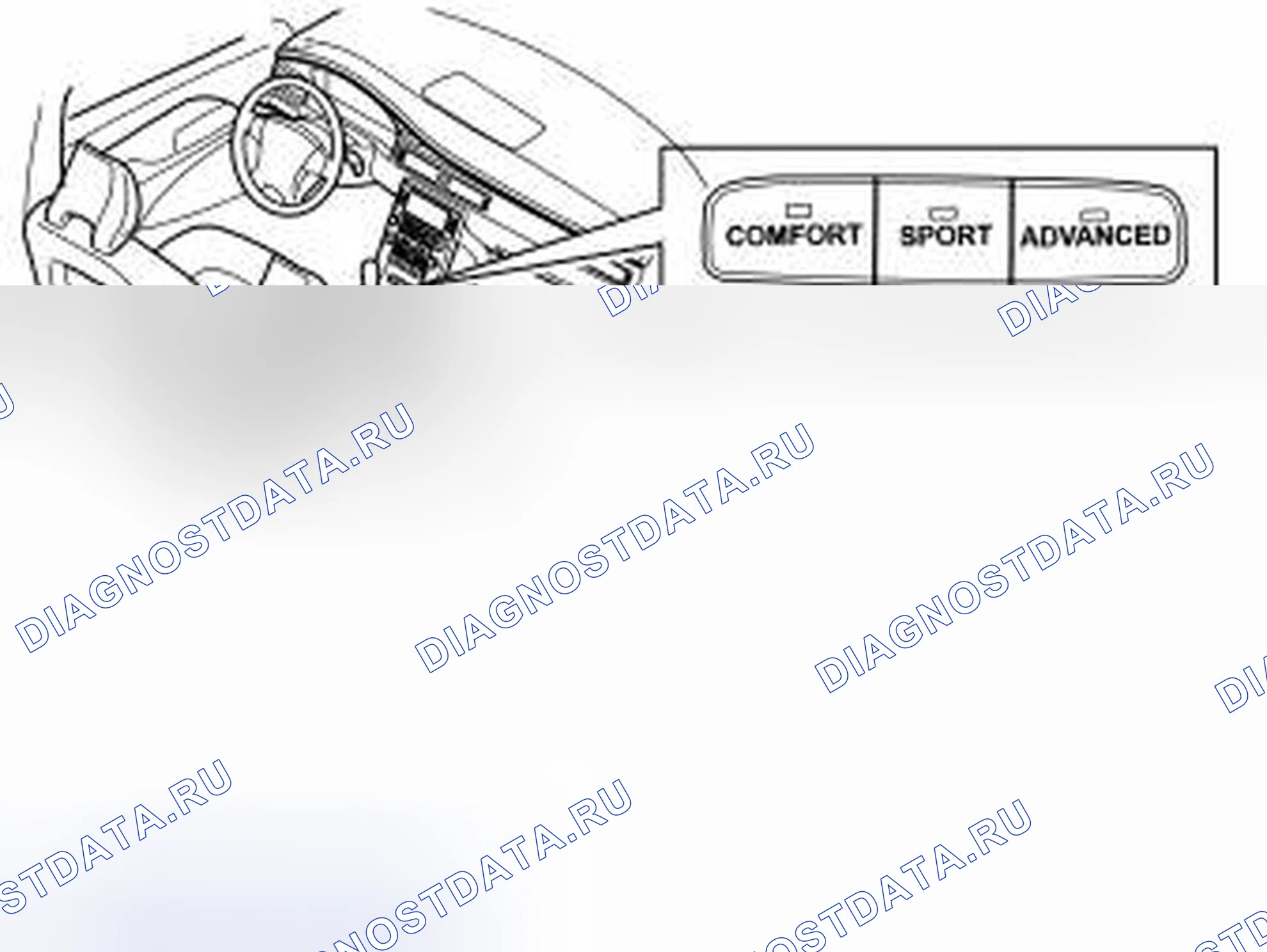Рис. 12: ПЕРЕКЛЮЧАТЕЛЬ. Volvo S80 II рестайлинг
