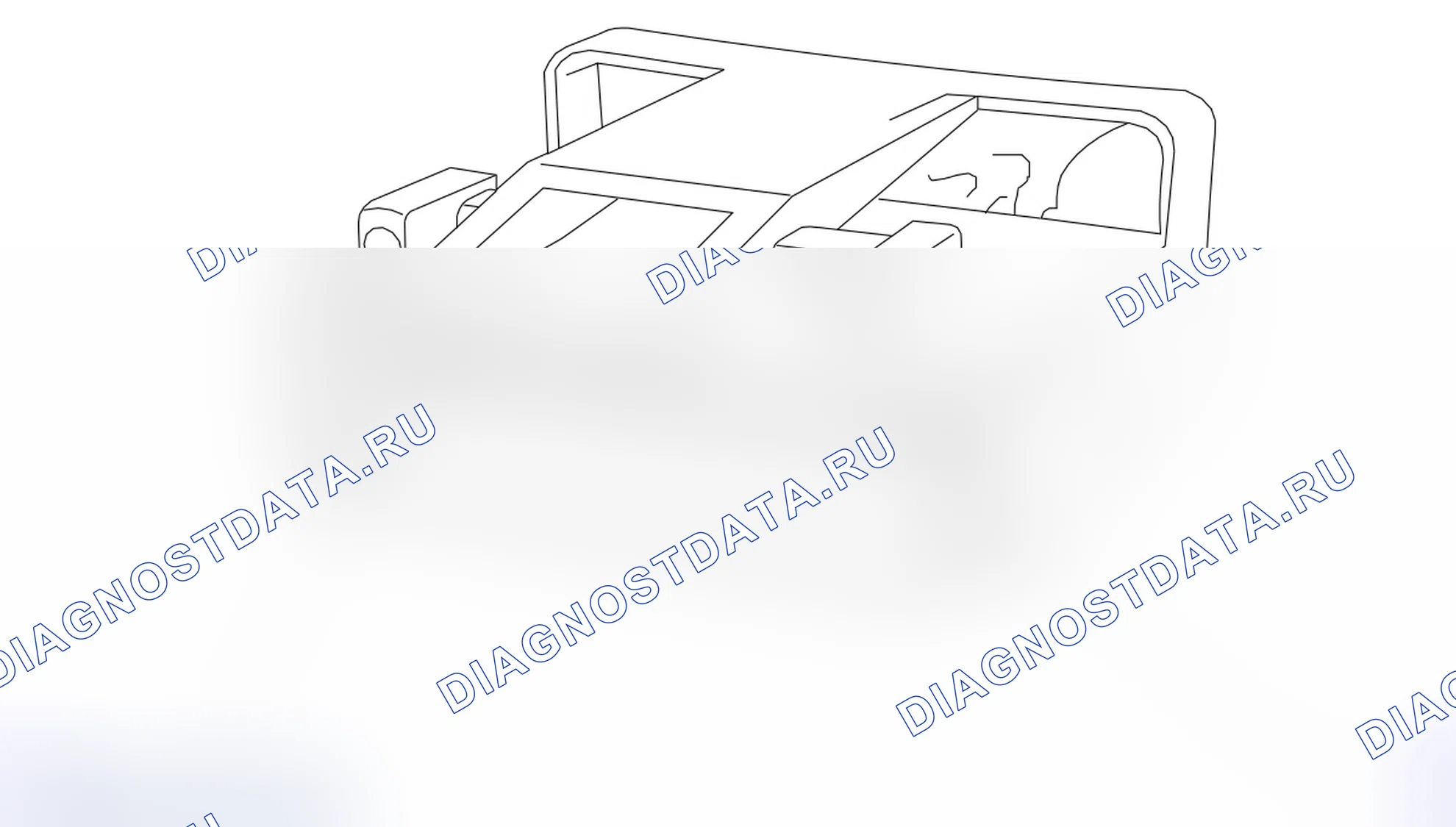 Распиновка разъёма E106L. Opel Zafira B
