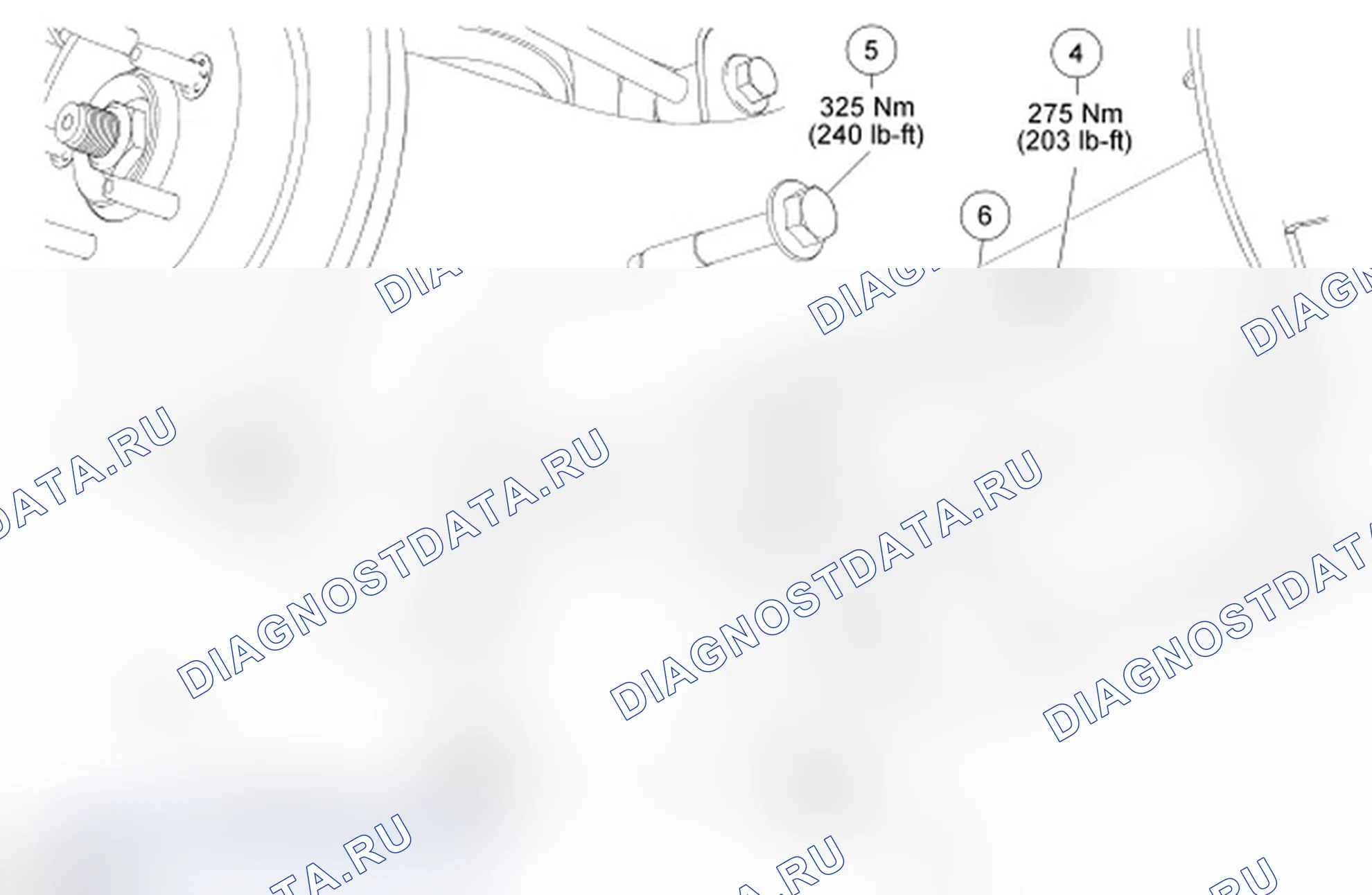 Рис. 3: Toe Link. Ford Explorer Sport Trac II