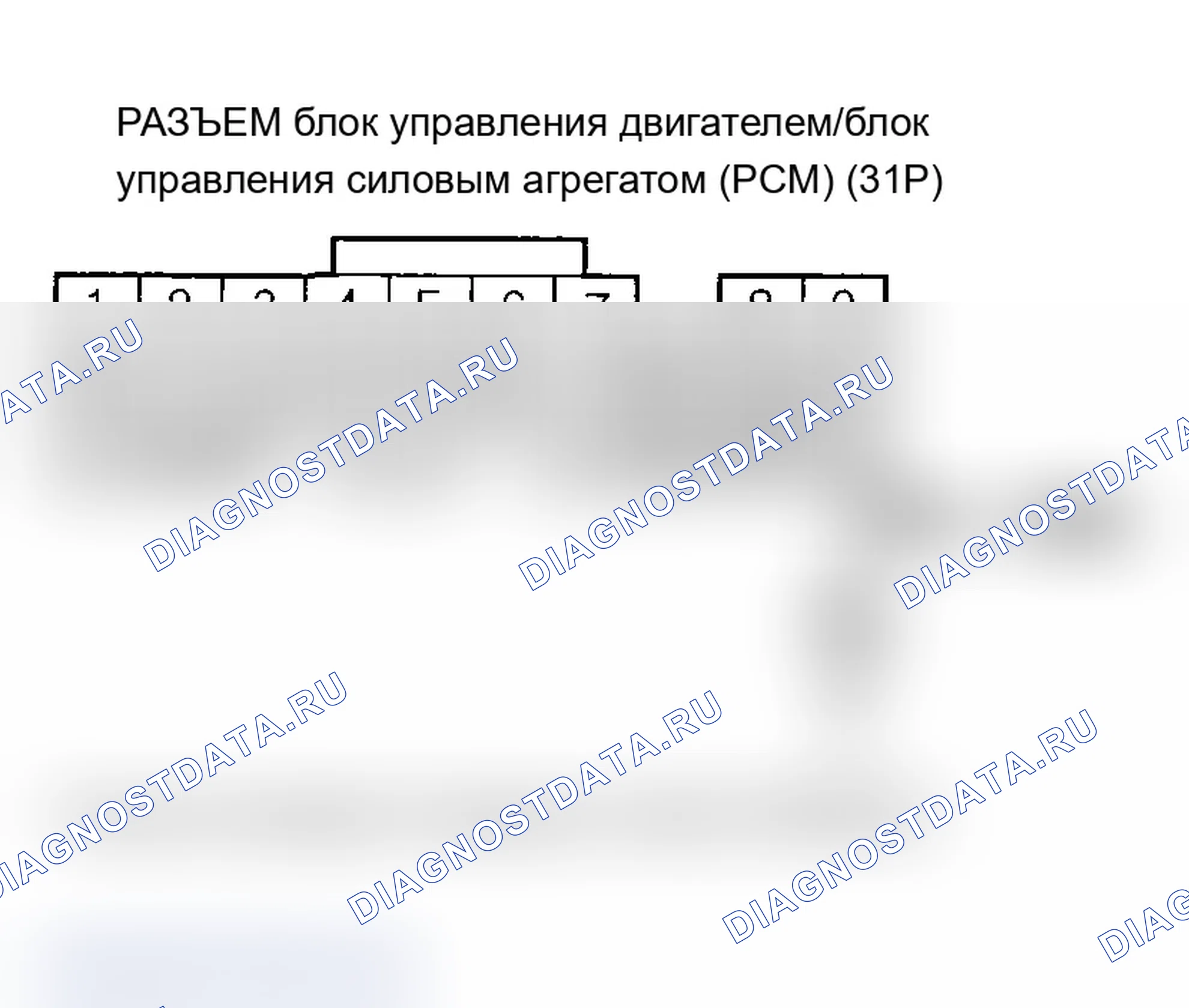 Рис. 205: P2238 расшифровка кода ошибки: A/F сенсор (сенсор 1) AFS + цепь низкого напряжения (модели 2005-2006). Acura RSX I