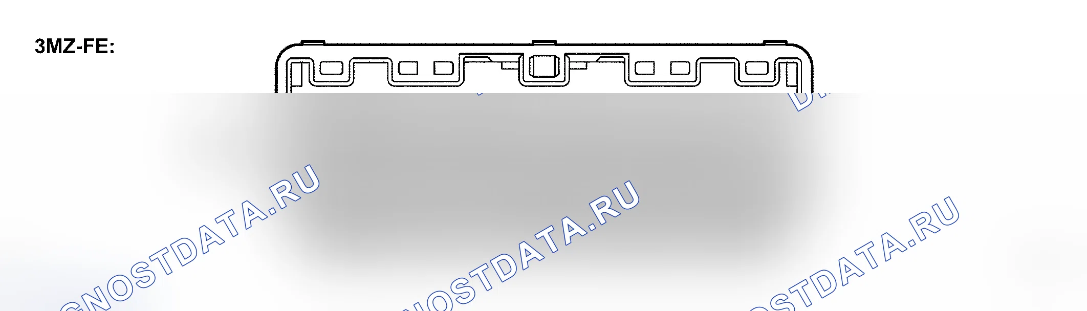 Рис. 120: КЛЕММЫ ЭБУ. Toyota Camry Solara II